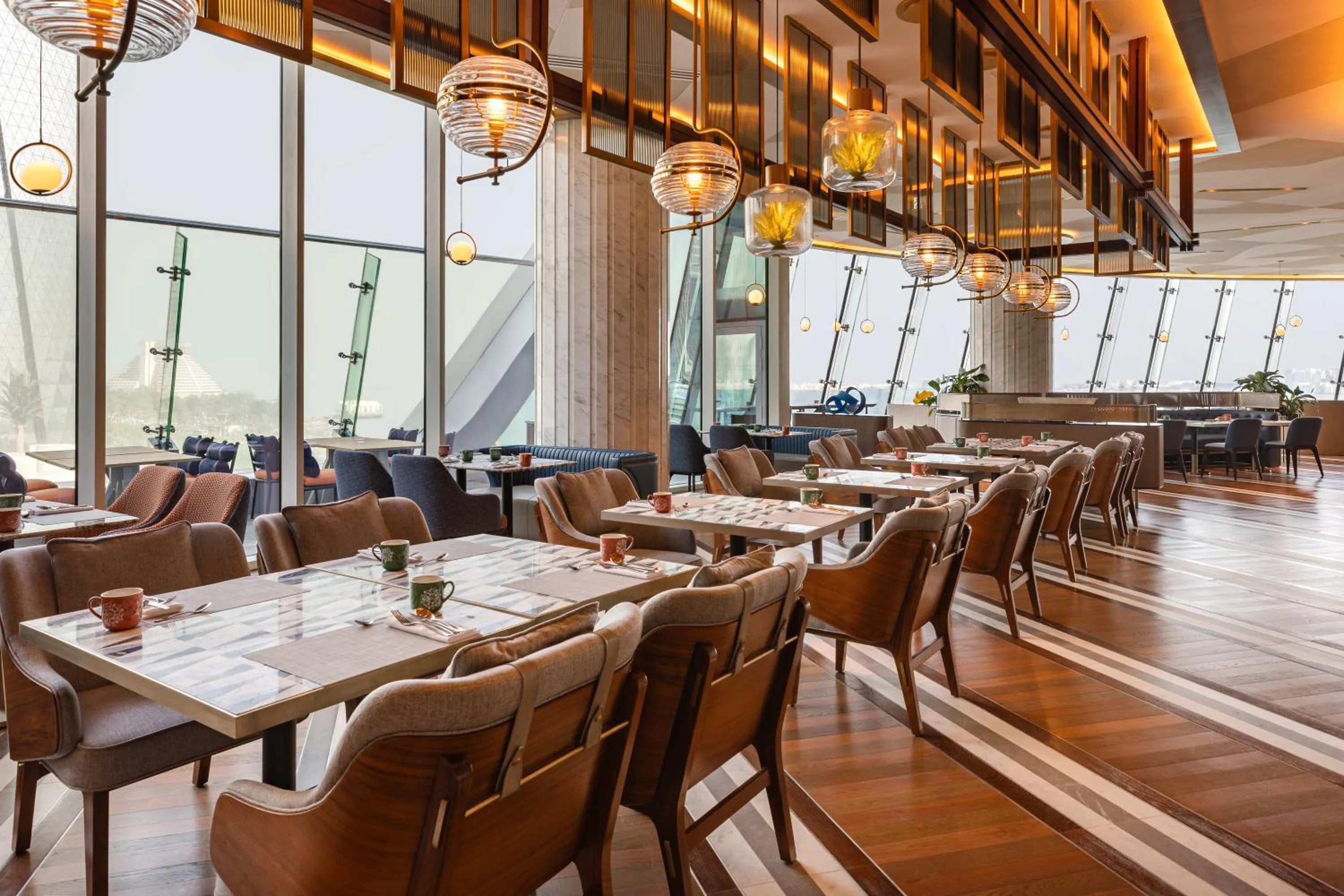 Restaurant/places to eat in Swissôtel Corniche Park Towers Doha