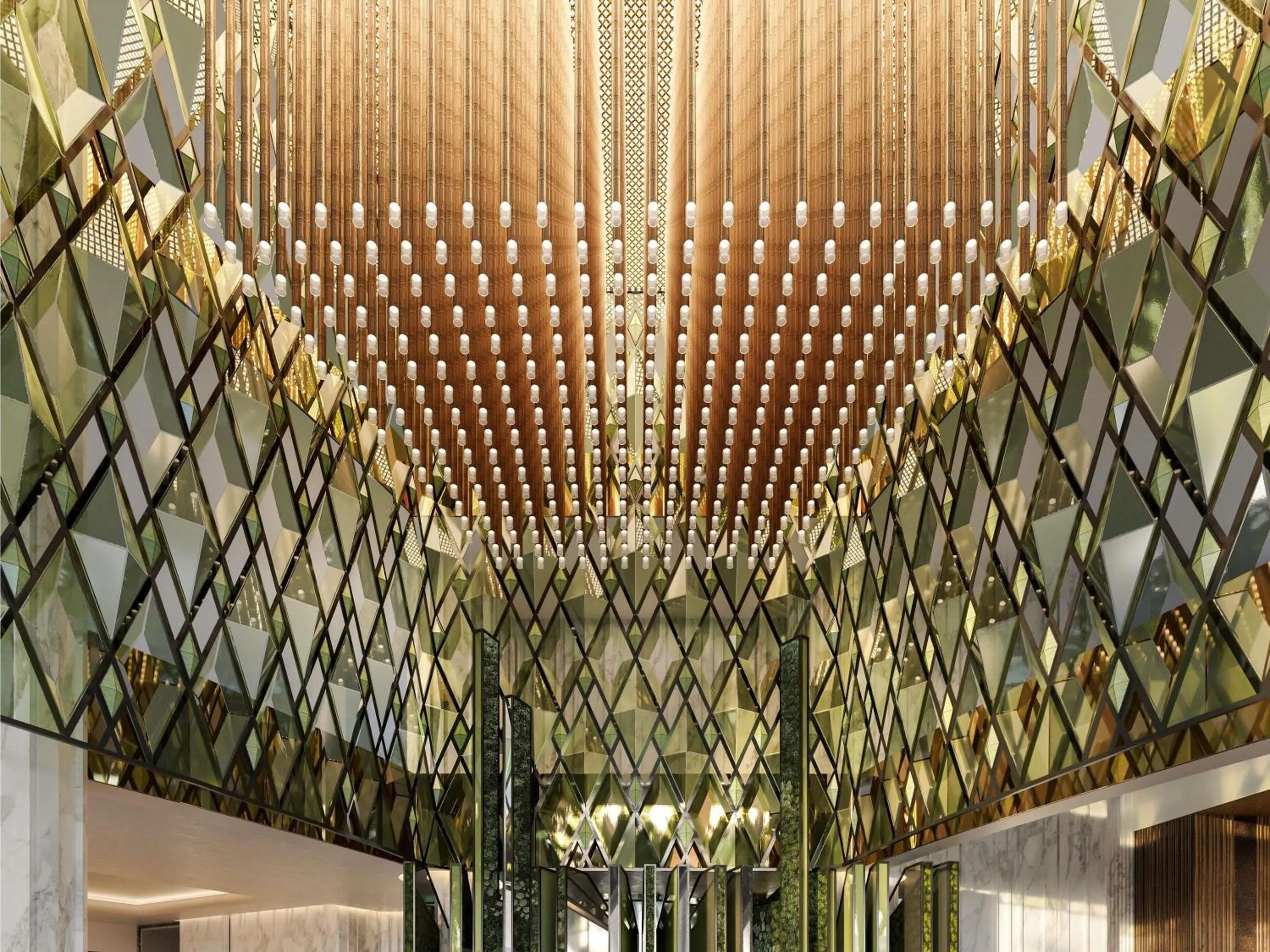 Property building in Swissôtel Corniche Park Towers Doha