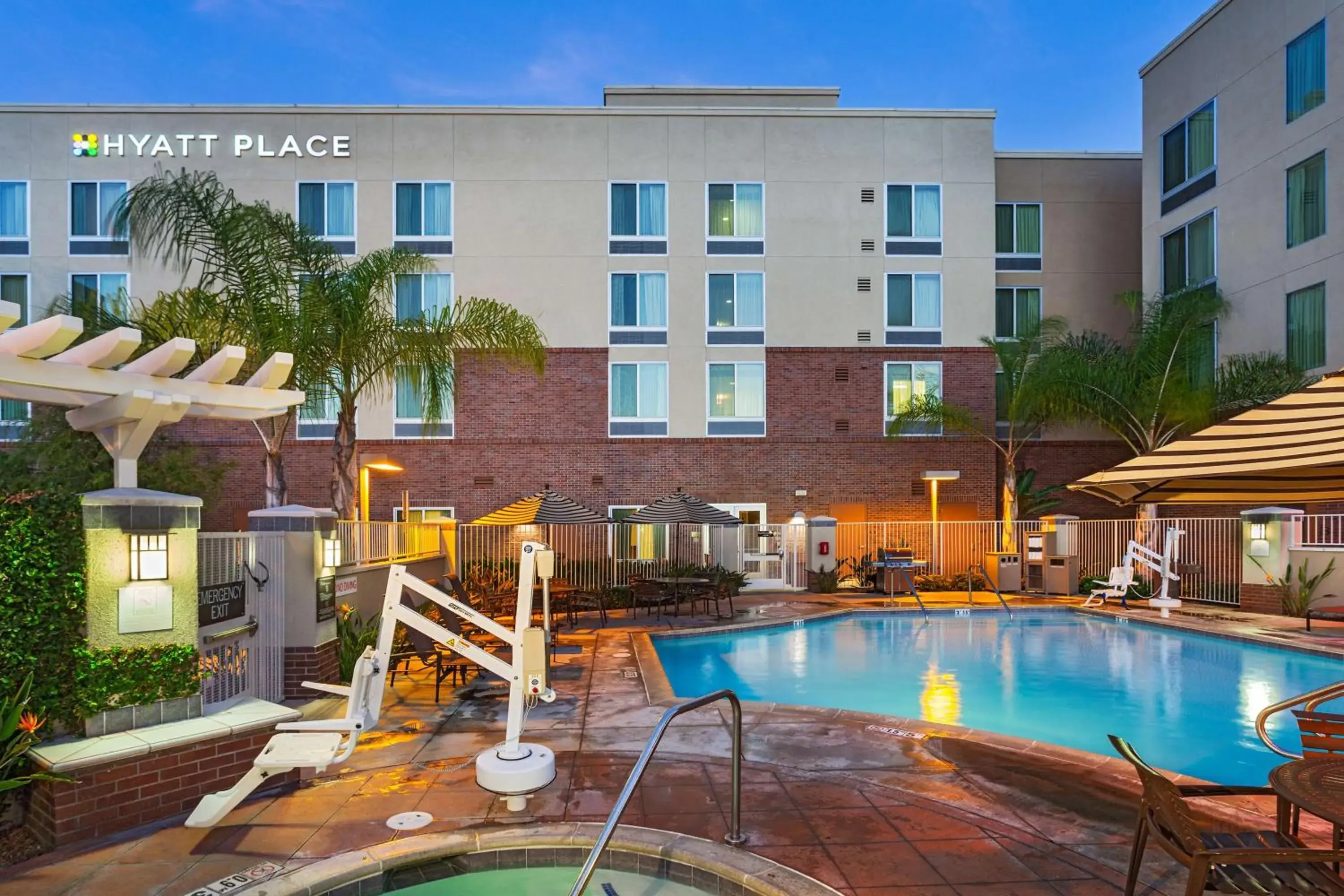Swimming pool in Hyatt Place San Diego-Vista/Carlsbad Swimming pool in Hyatt Place San Diego-Vista/Carlsbad