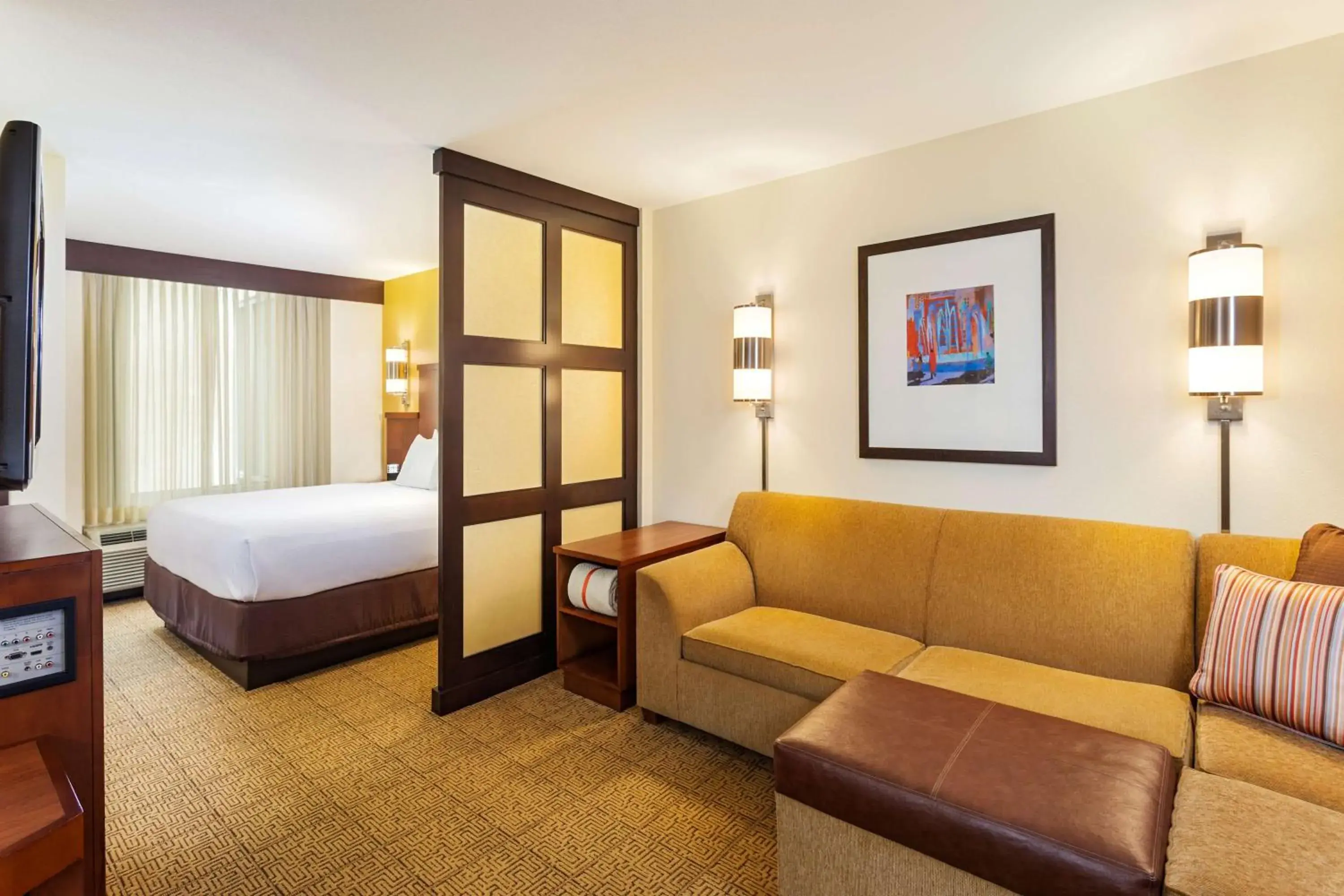 Bedroom, Bed in Hyatt Place San Diego-Vista/Carlsbad Bedroom, Bed in Hyatt Place San Diego-Vista/Carlsbad