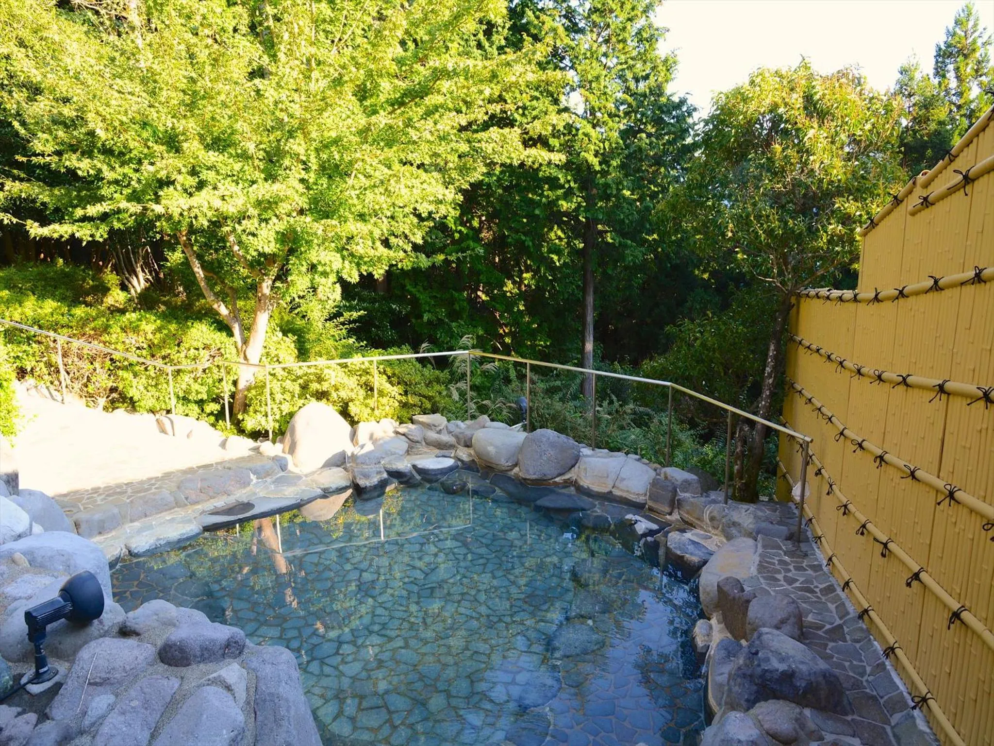 Open Air Bath in Yugashima Golf Club & Hotel Resort