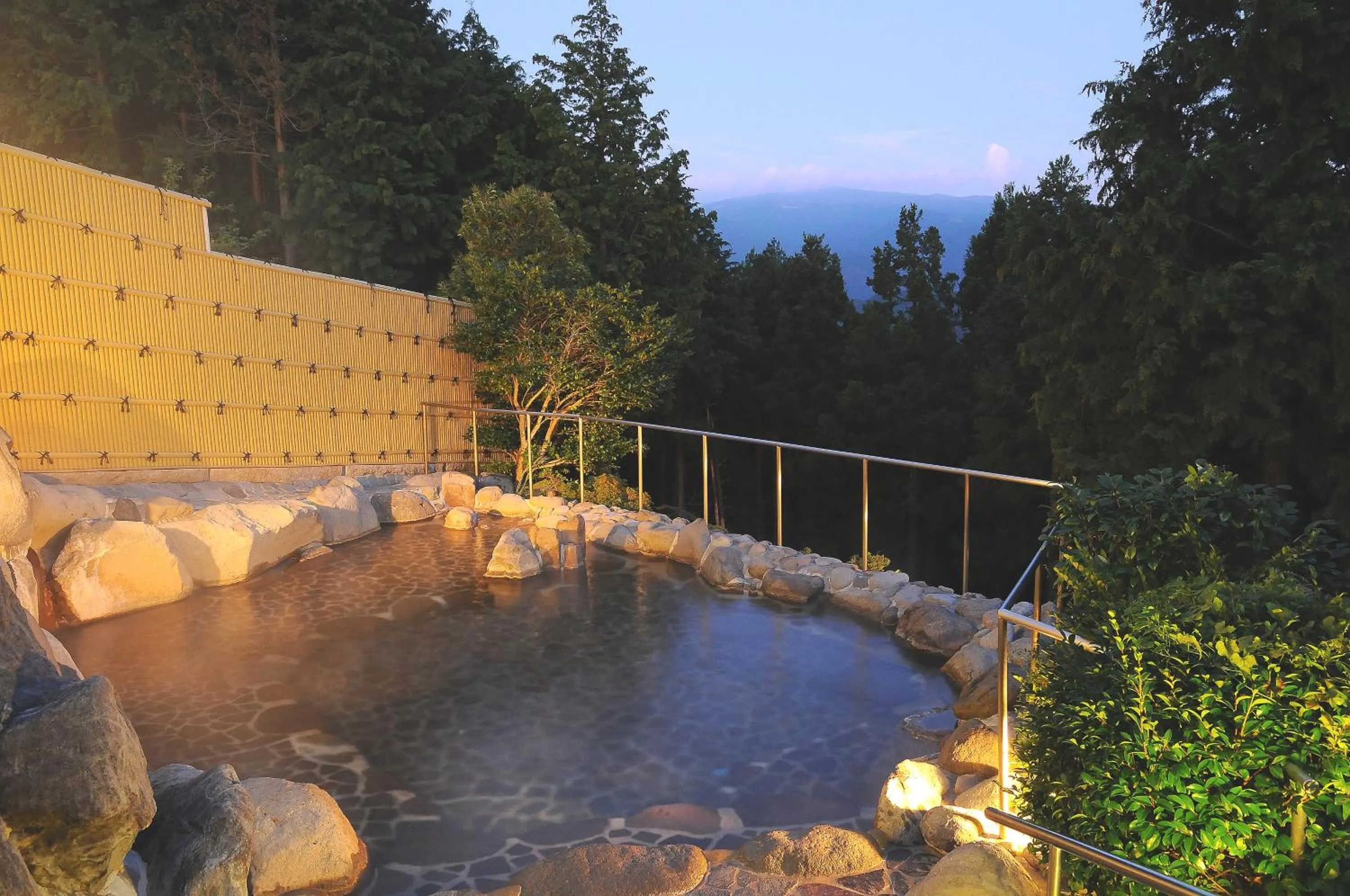 Hot Spring Bath in Yugashima Golf Club & Hotel Resort