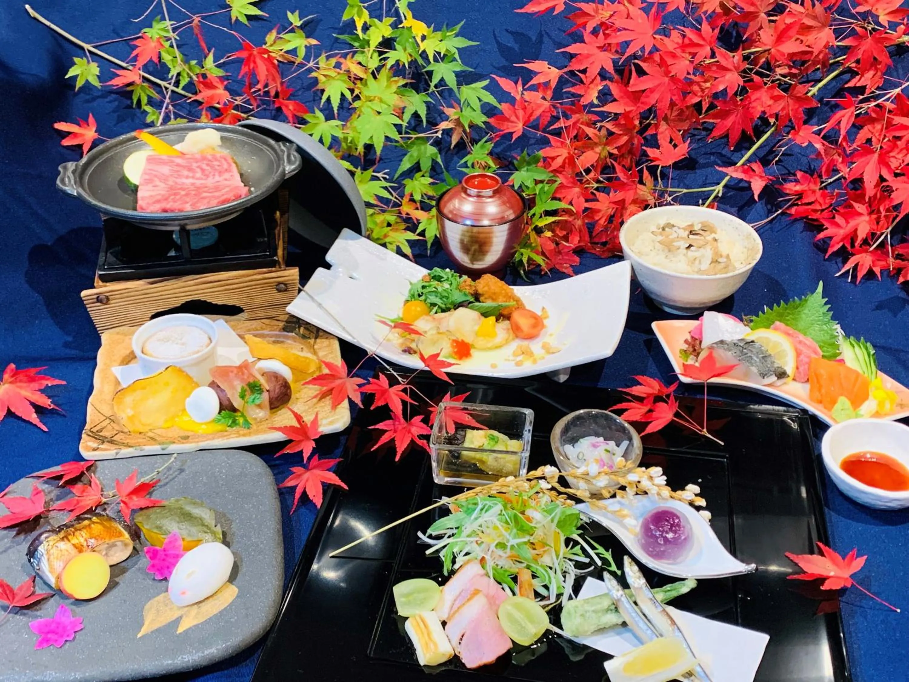 Food close-up in Yugashima Golf Club & Hotel Resort