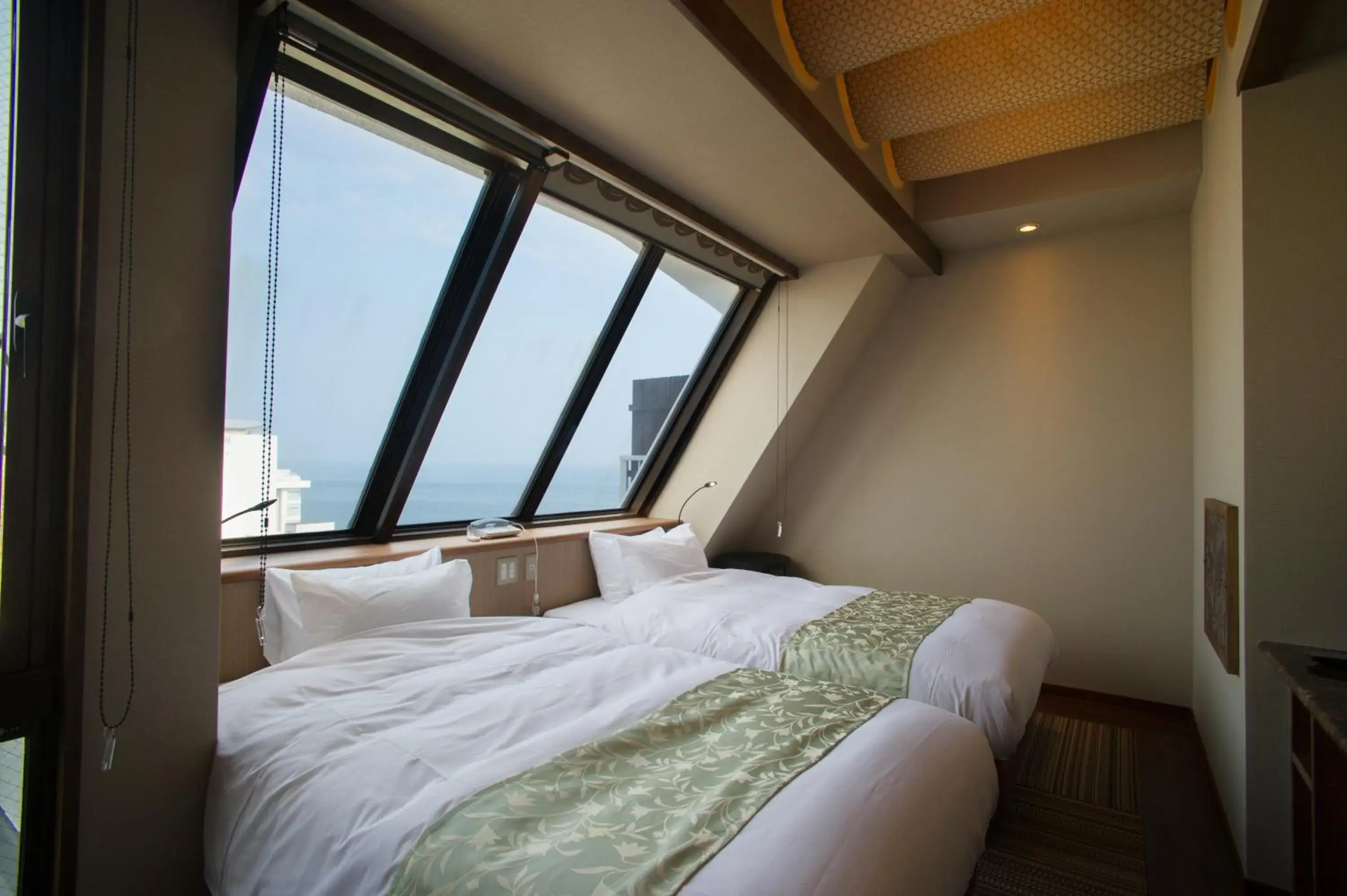 Twin Room with Bathroom - single occupancy in Shinyu no Yado SAZANA Twin Room with Bathroom - single occupancy in Shinyu no Yado SAZANA