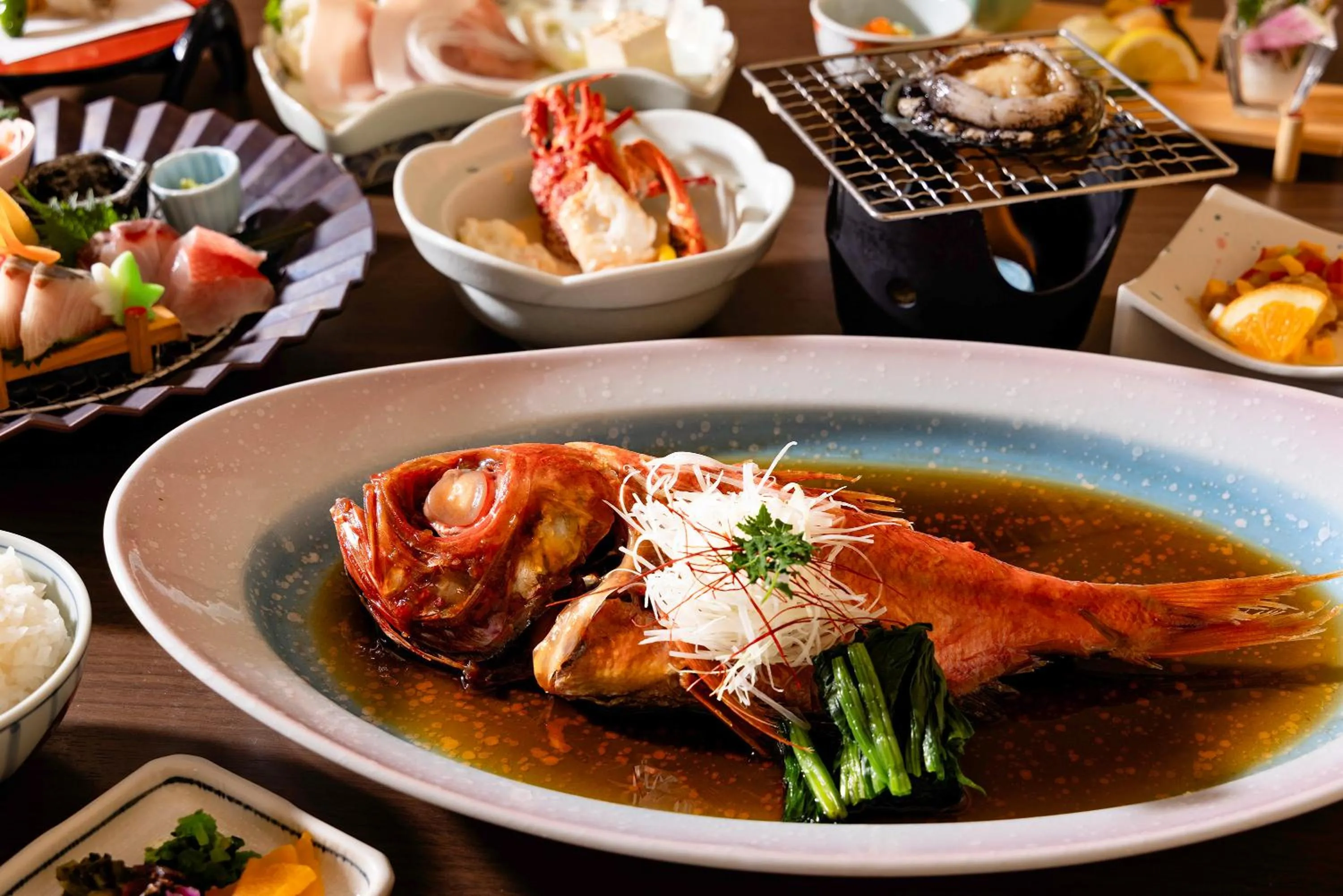 Food in Shinyu no Yado SAZANA