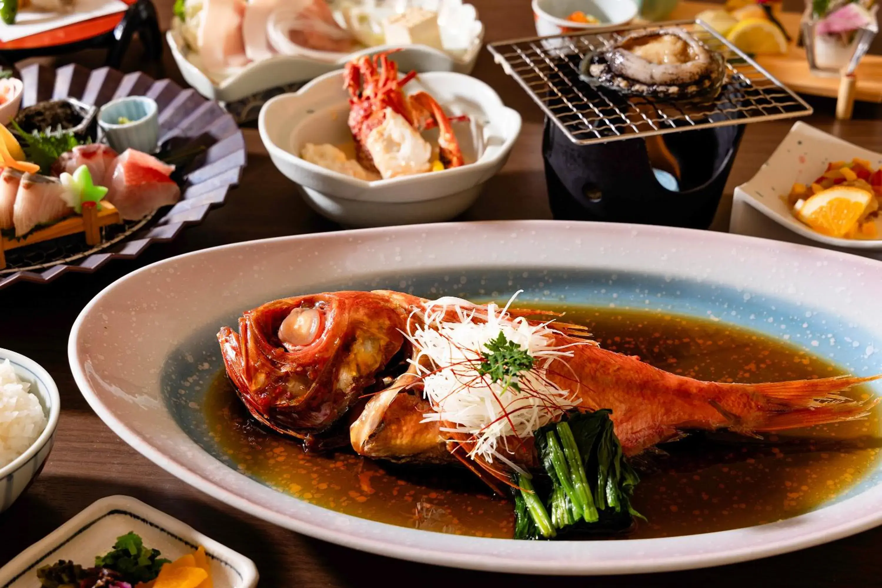 Food in Shinyu no Yado SAZANA Food in Shinyu no Yado SAZANA