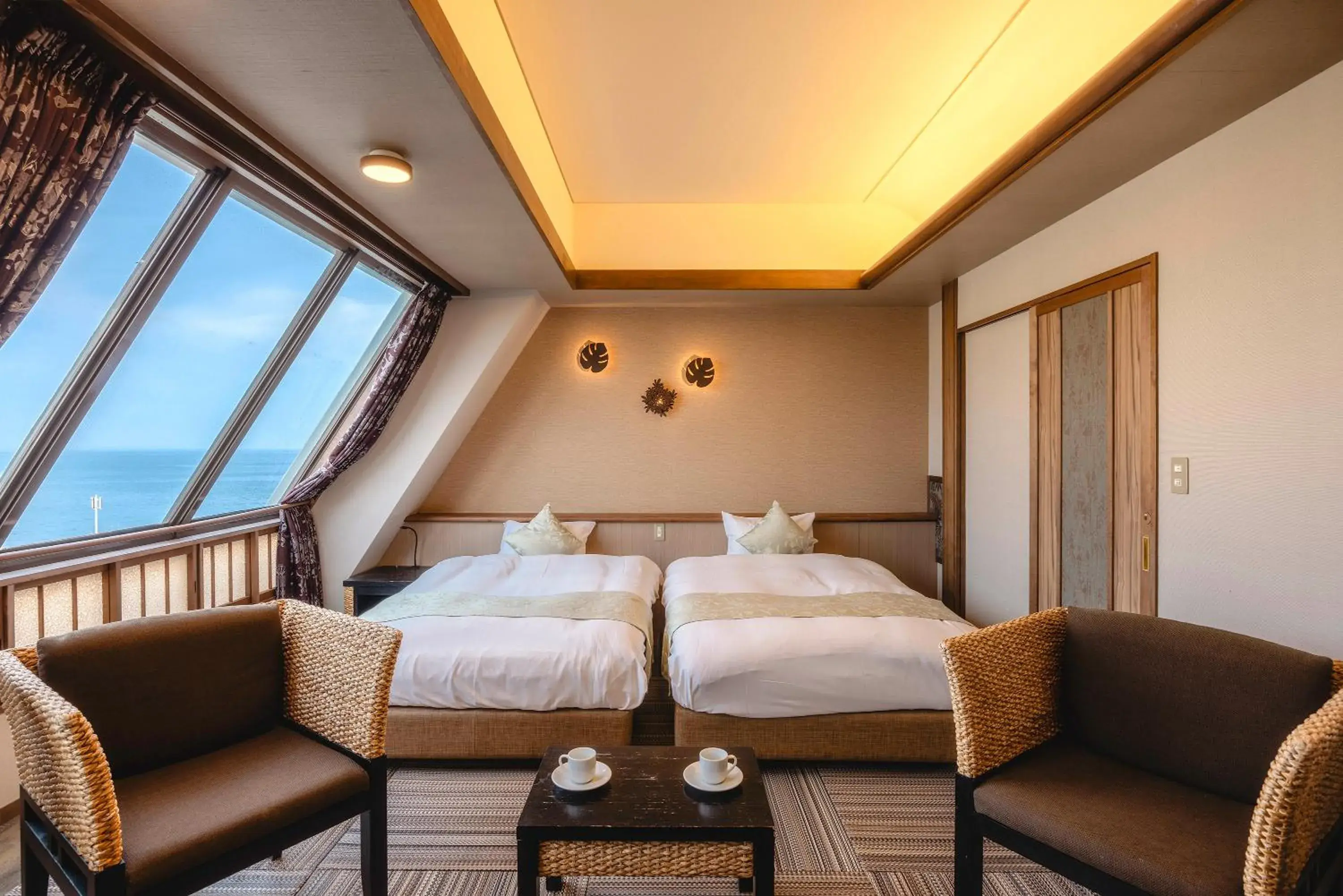 Standard Twin Room in Shinyu no Yado SAZANA Standard Twin Room in Shinyu no Yado SAZANA