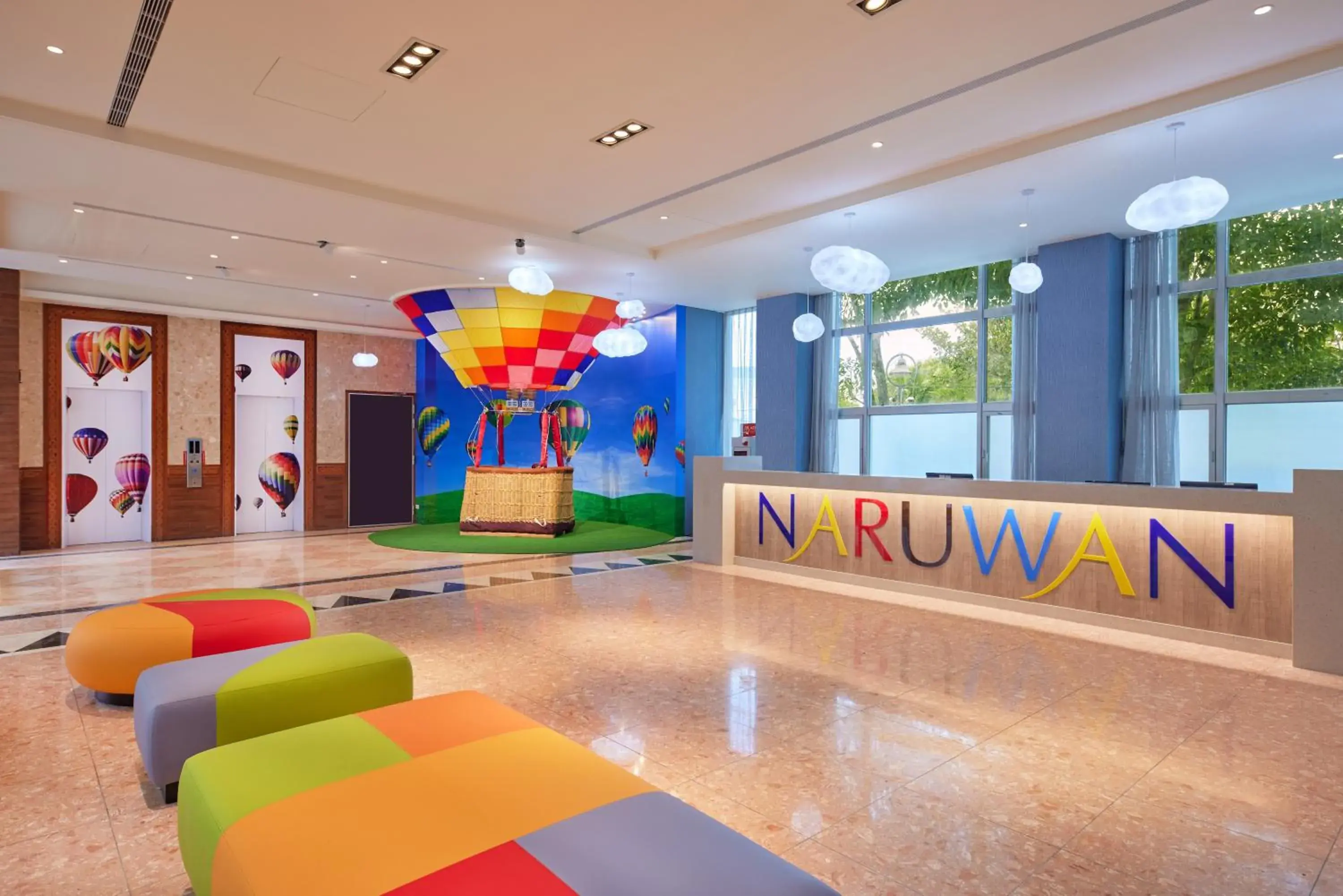 Lobby or reception in Naruwan Inn Lobby or reception in Naruwan Inn