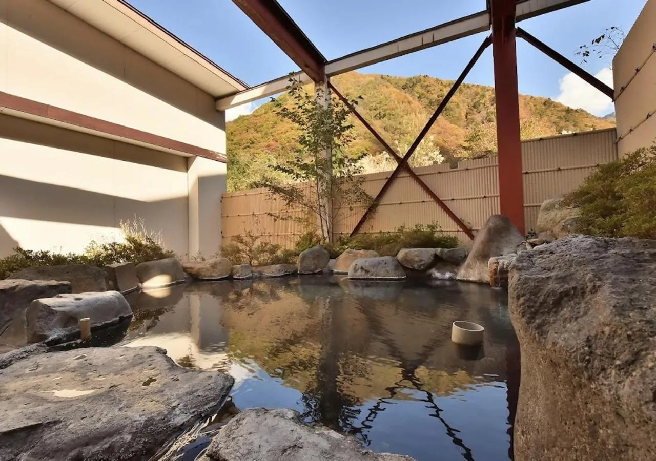 Hot Spring Bath in 筋肉と自然と遊ぶ宿 田島館