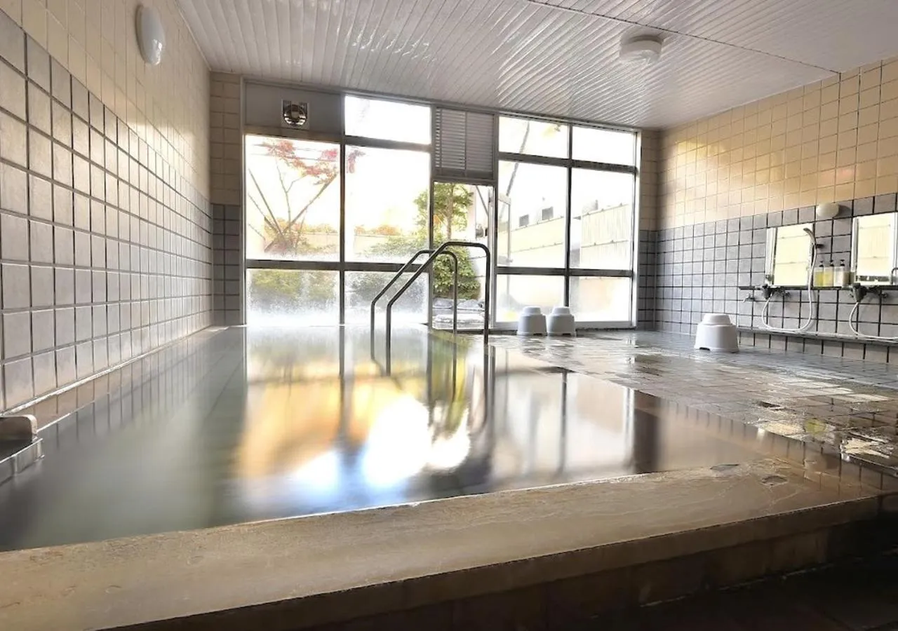 Hot Spring Bath in 筋肉と自然と遊ぶ宿 田島館