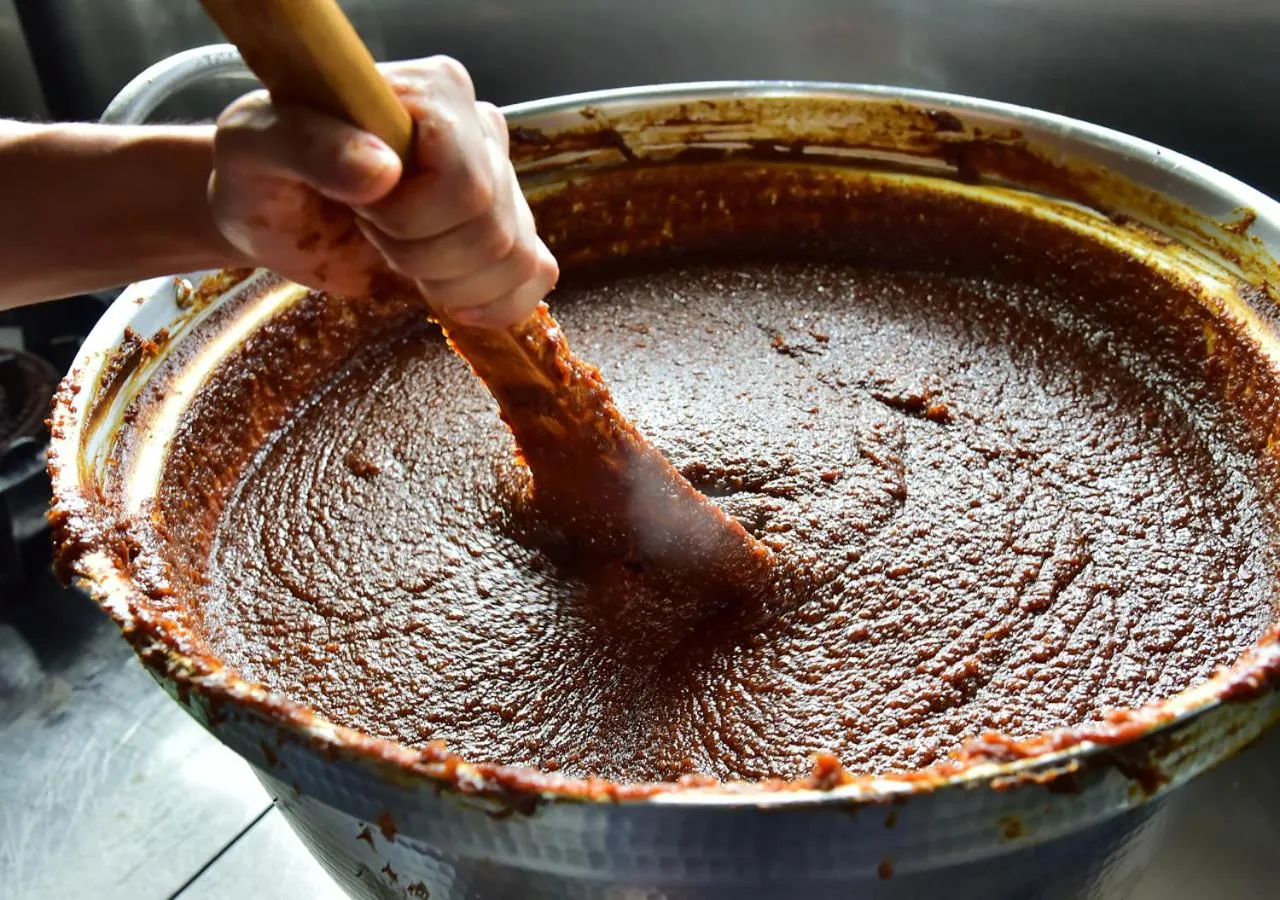 Food close-up in 筋肉と自然と遊ぶ宿 田島館