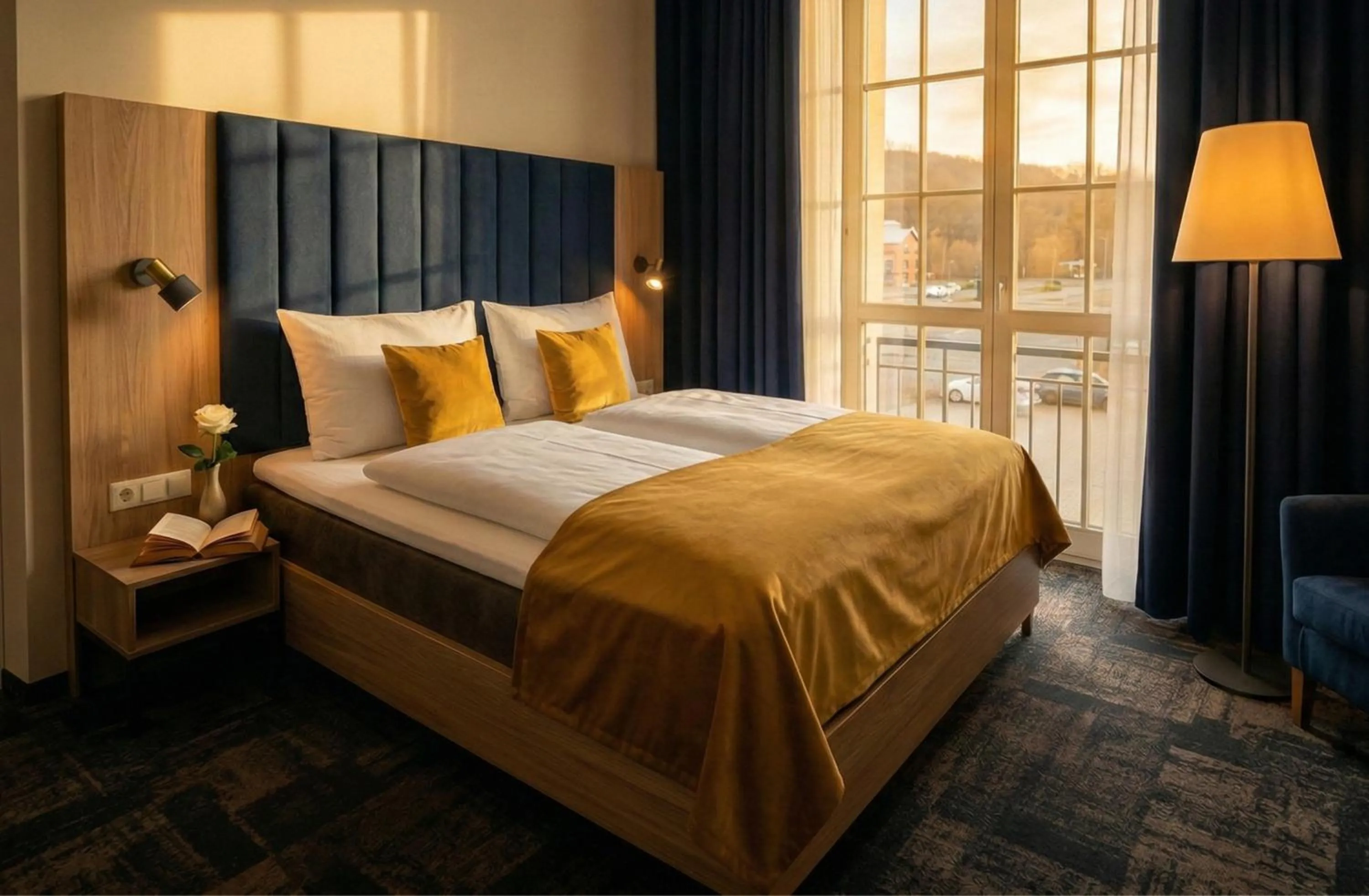 Bed in H24 Parkhotel Thale