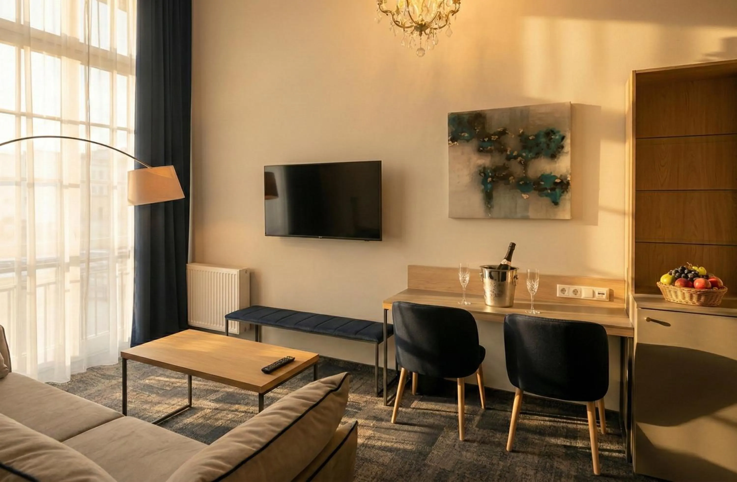 Living room in H24 Parkhotel Thale
