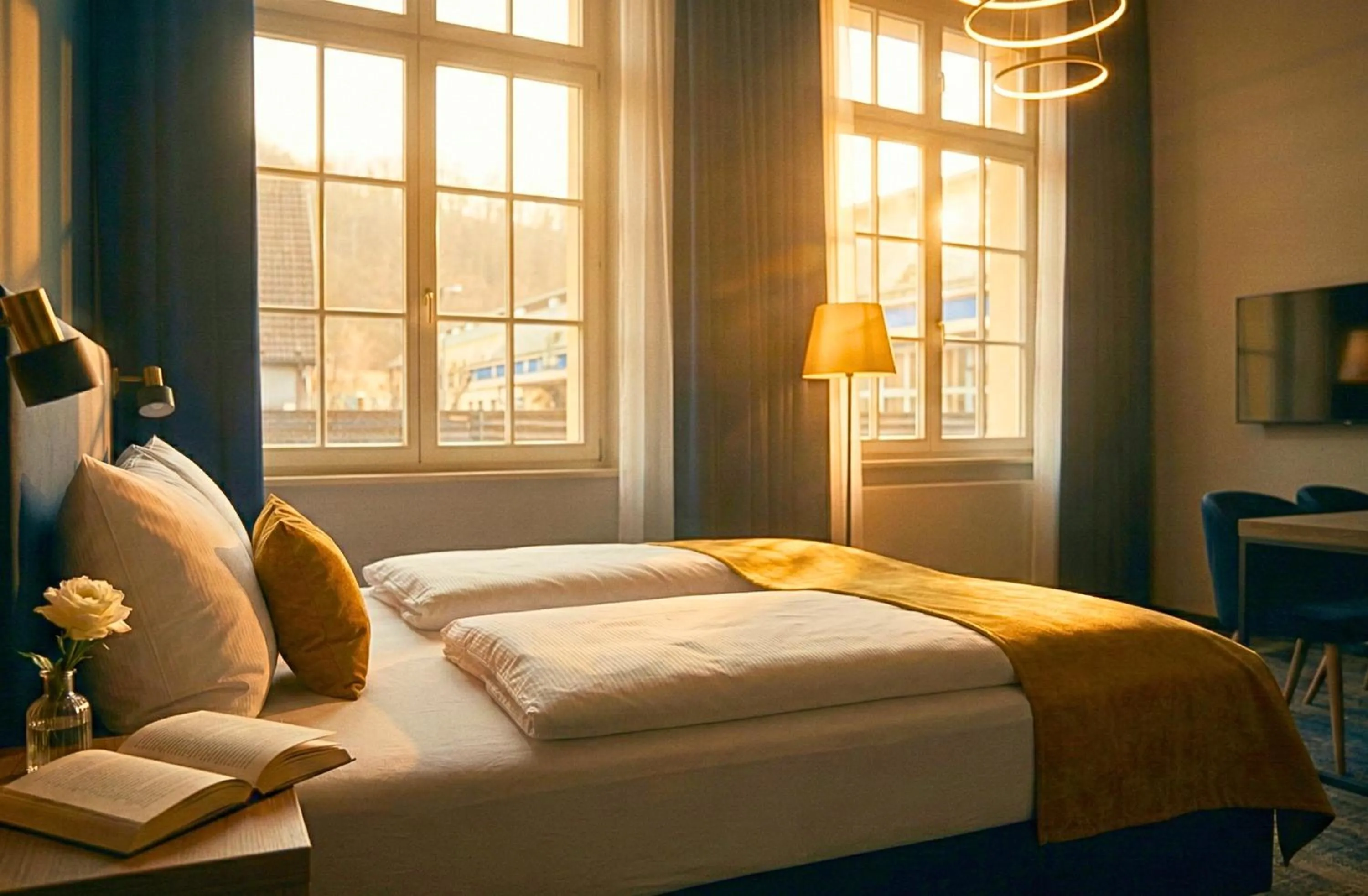 Bedroom, Bed in H24 Parkhotel Thale