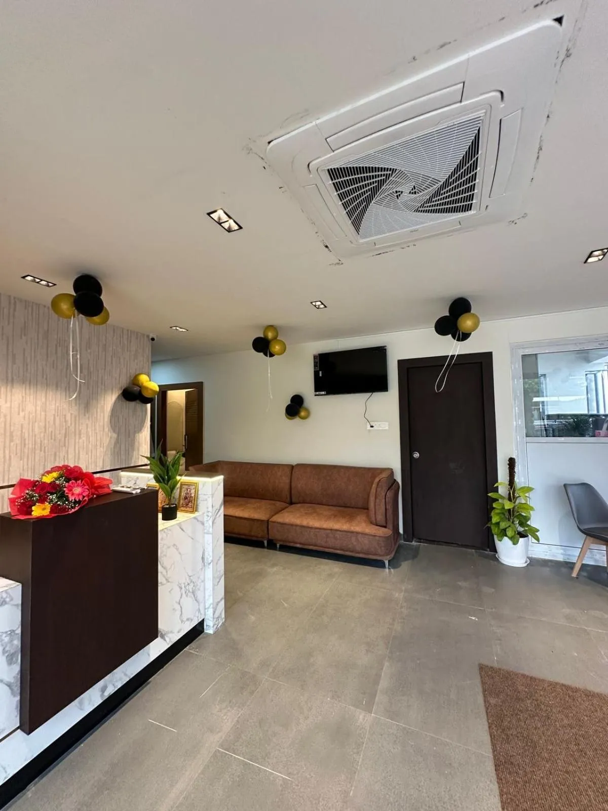 Communal lounge/ TV room in Hotel Nova Suites, Bellandur Gate, Sarjapur Road