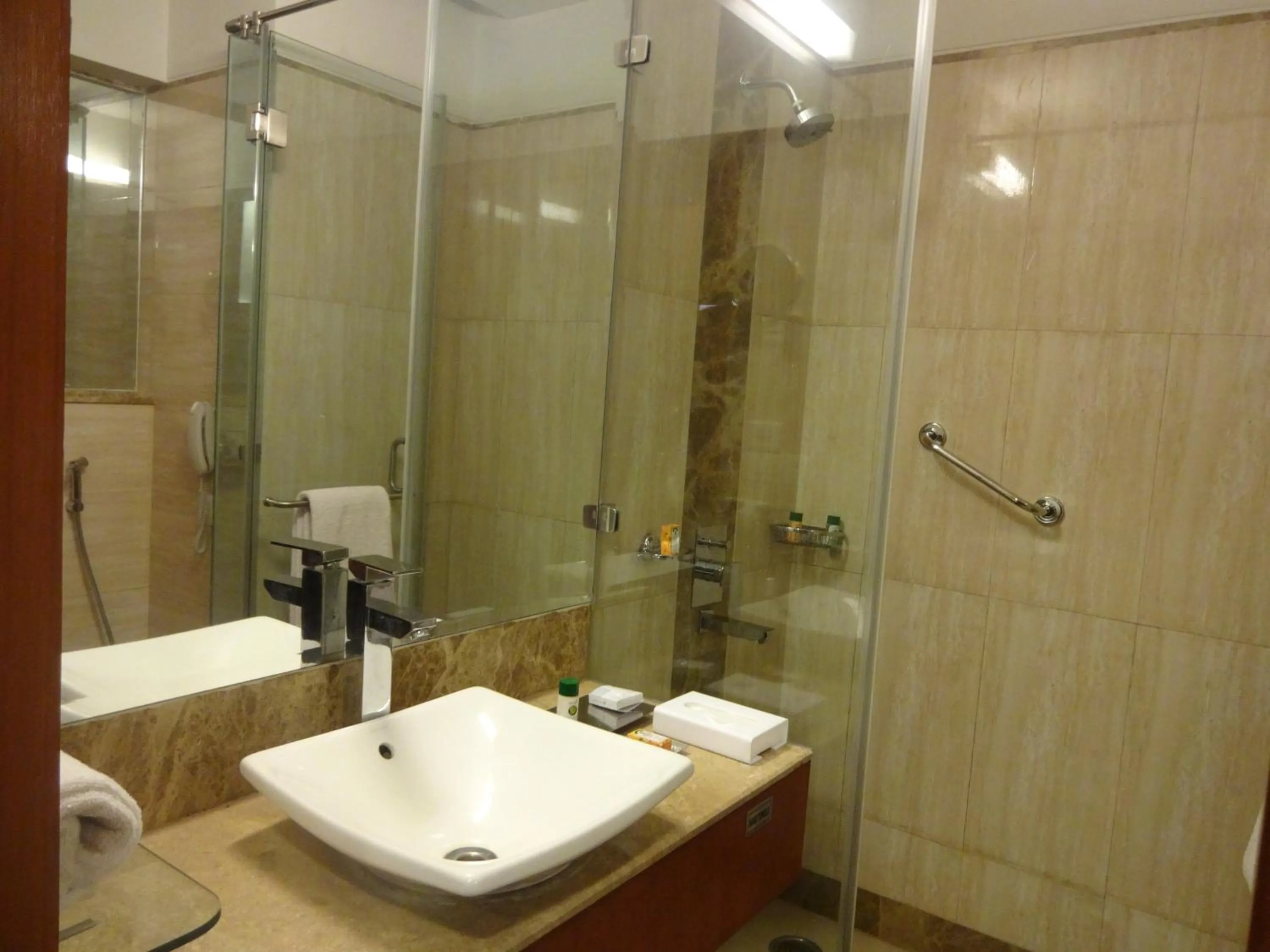 Bathroom in Fortune Park Orange, Sidhrawali, Gurugram - Member ITC Hotels' Group