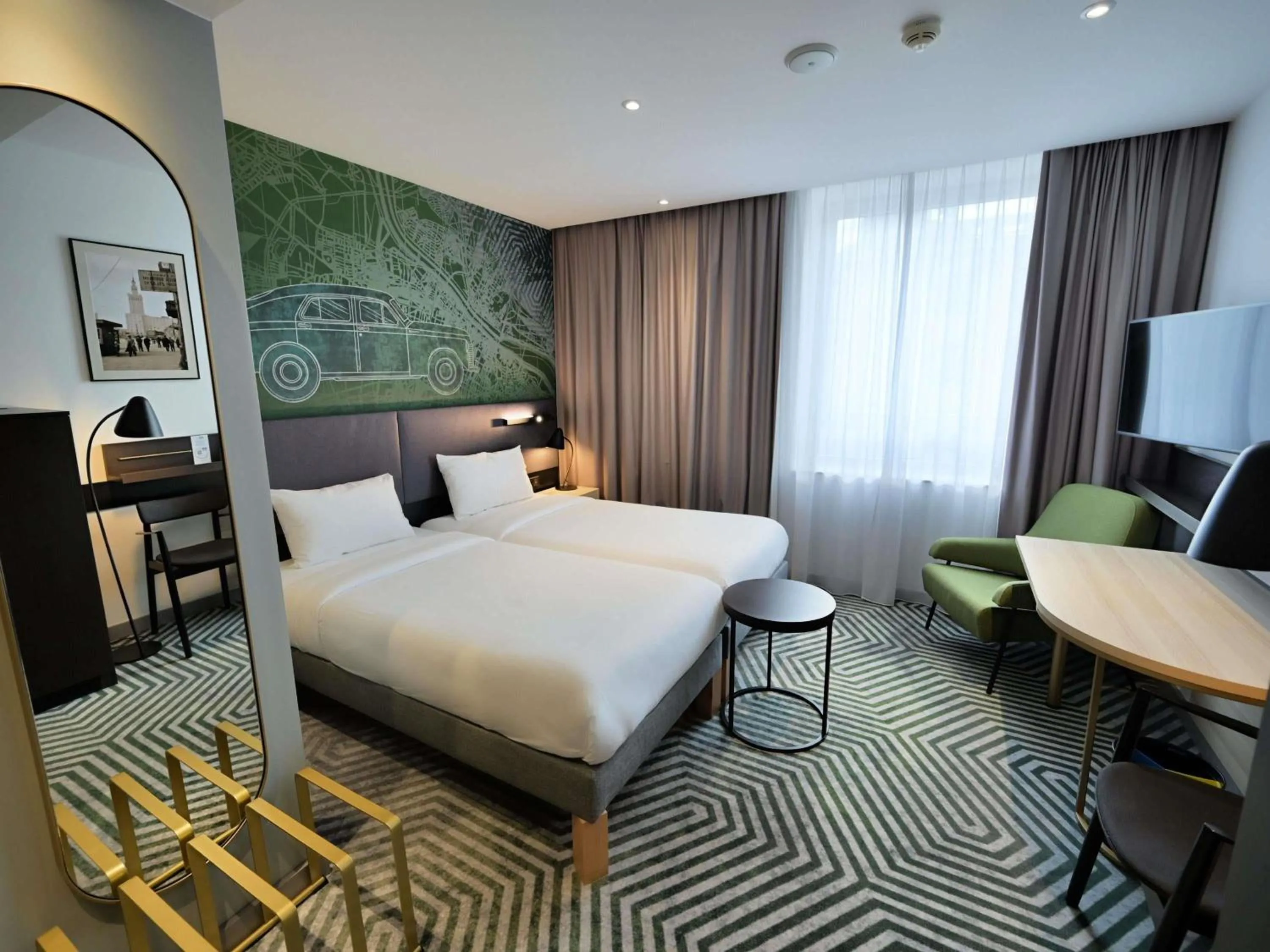 Bedroom, Bed in Mercure Warszawa Grand