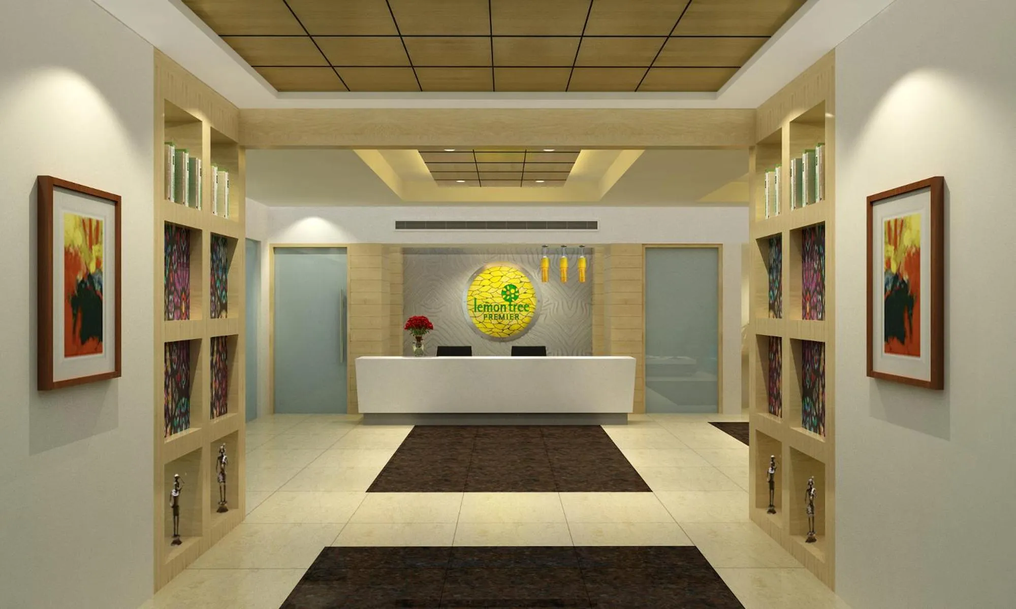Lobby or reception in Lemon Tree Hotel Alwar,Sariska