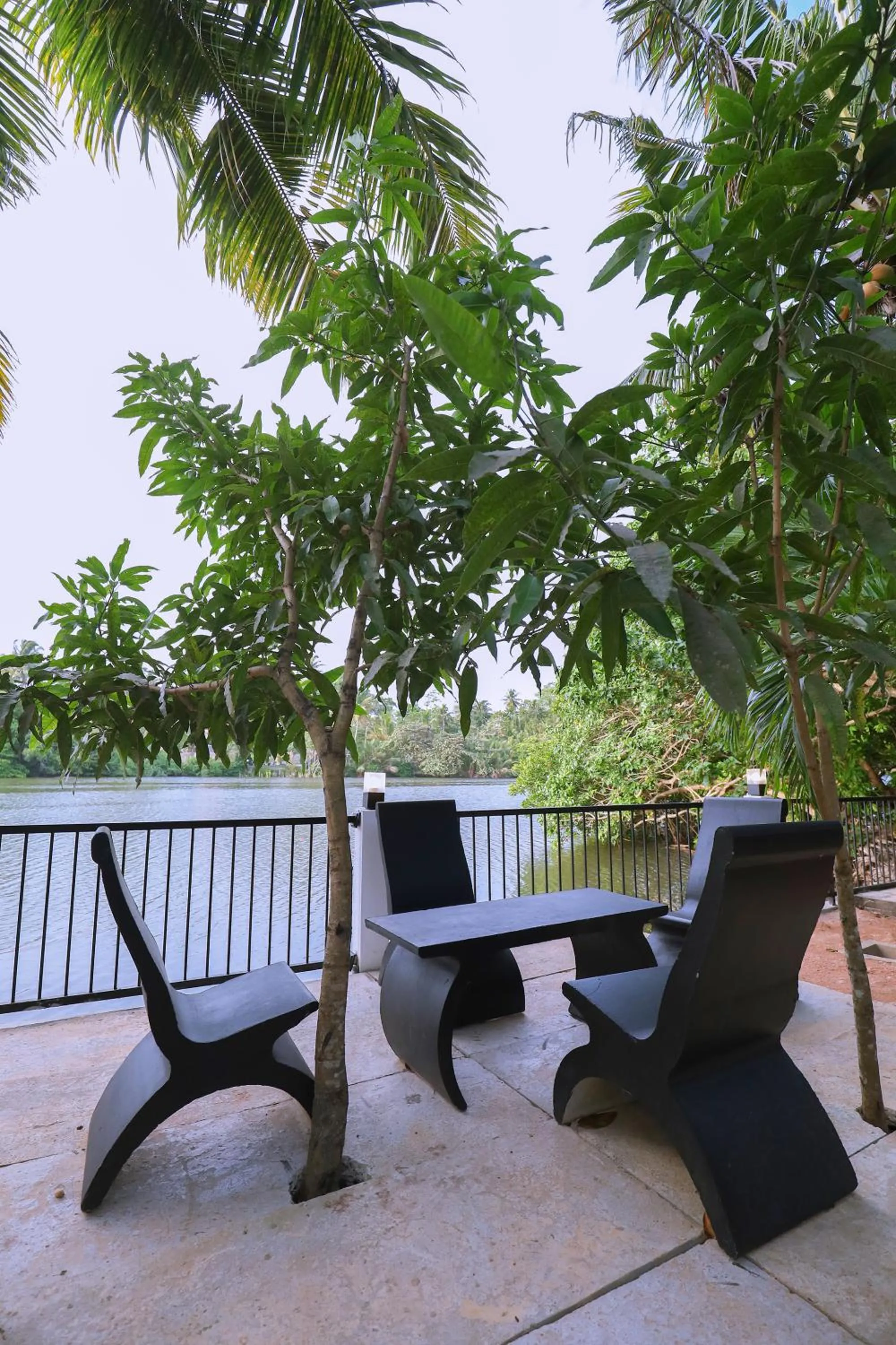 Garden in Tinara River Inn, Weligama