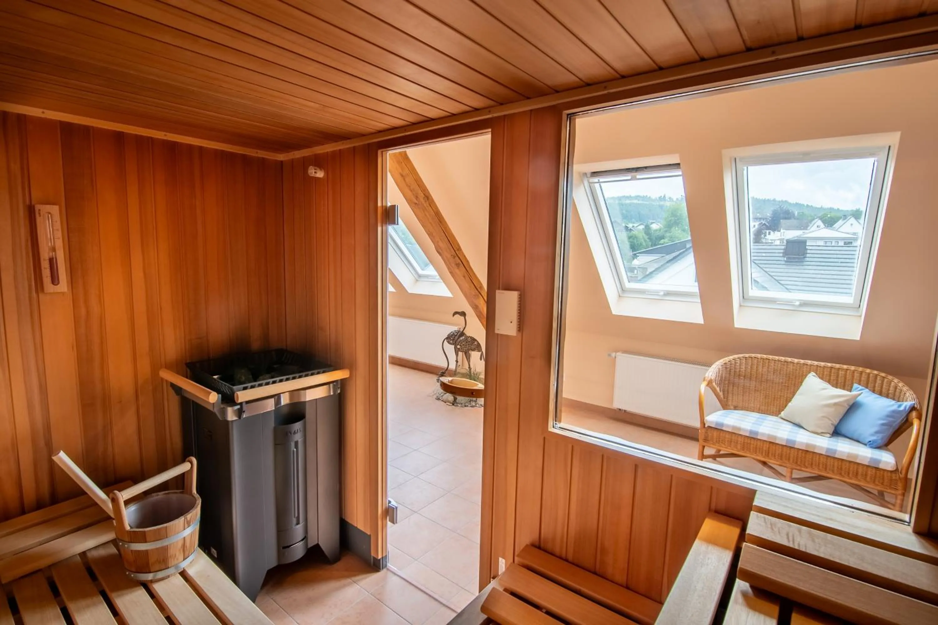 Sauna in Schwalbennest