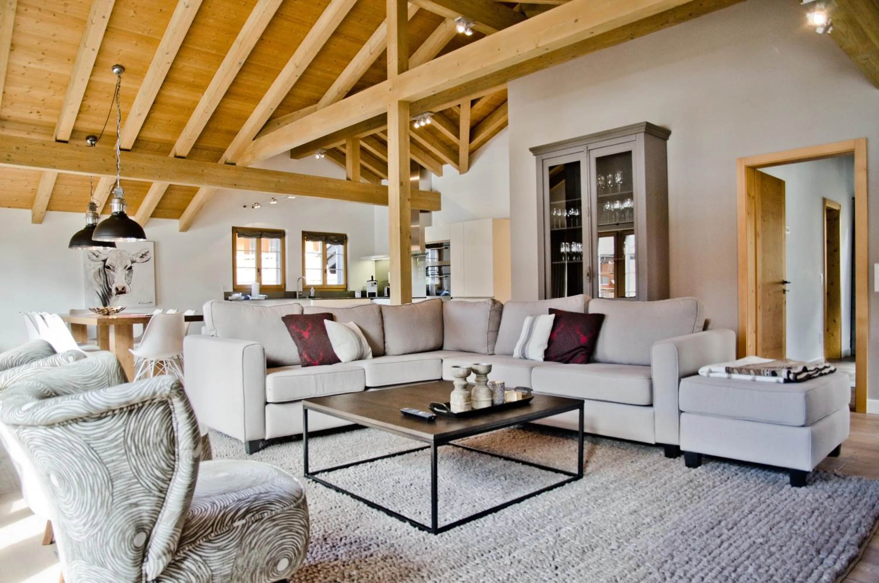 Living room in Apartment Fortuna 5.5 - GriwaRent AG