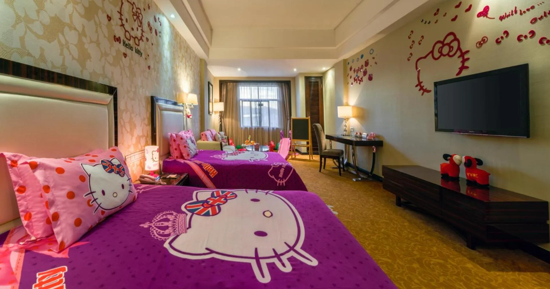 Bed in Country Garden Phoenix Hotel Huizhou Huiyang