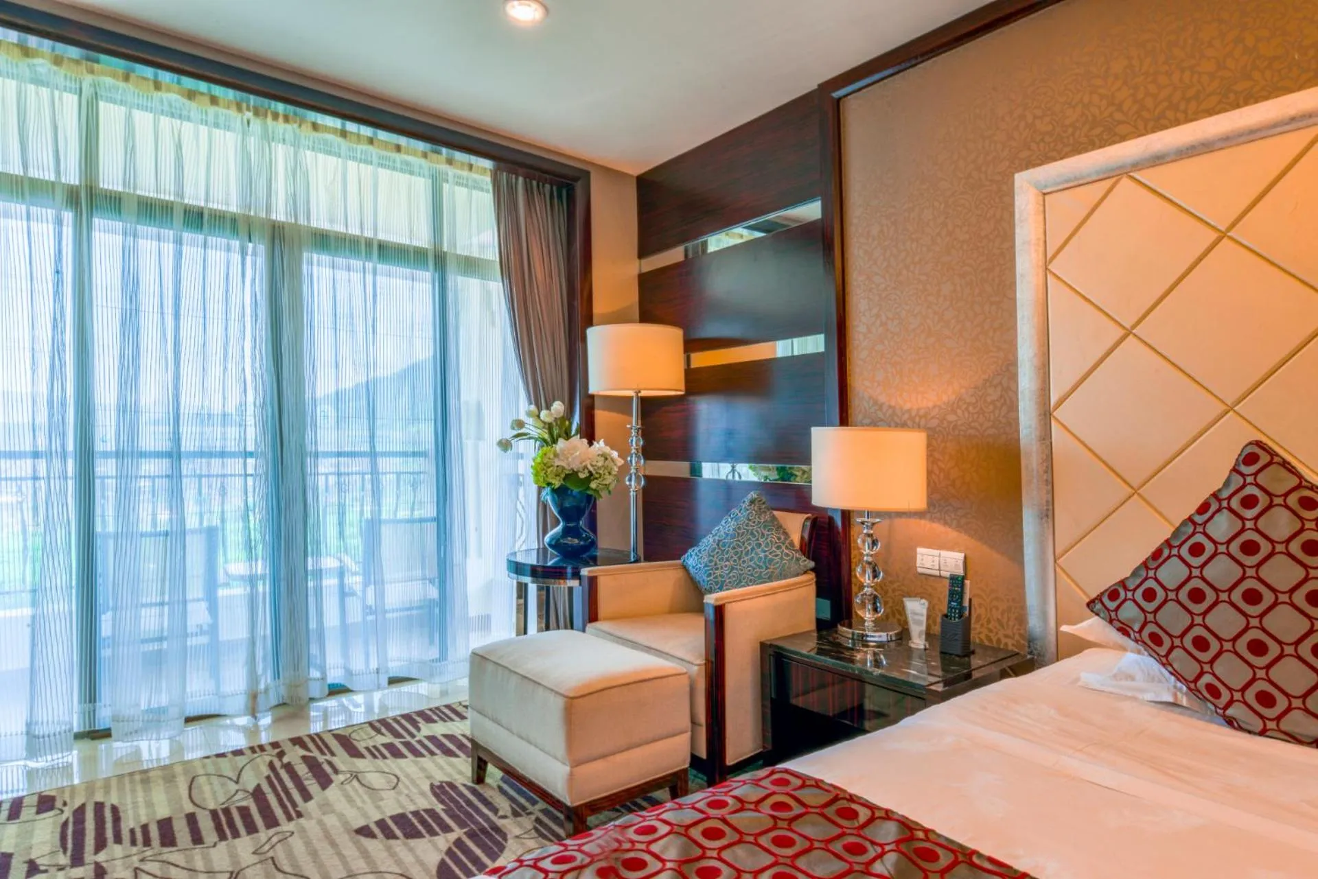 Bed in Country Garden Phoenix Hotel Huizhou Huiyang