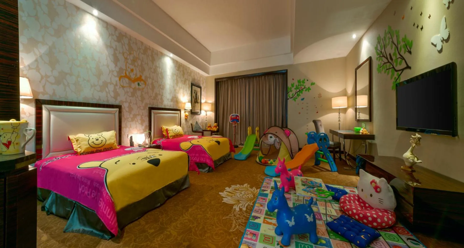 Bed in Country Garden Phoenix Hotel Huizhou Huiyang