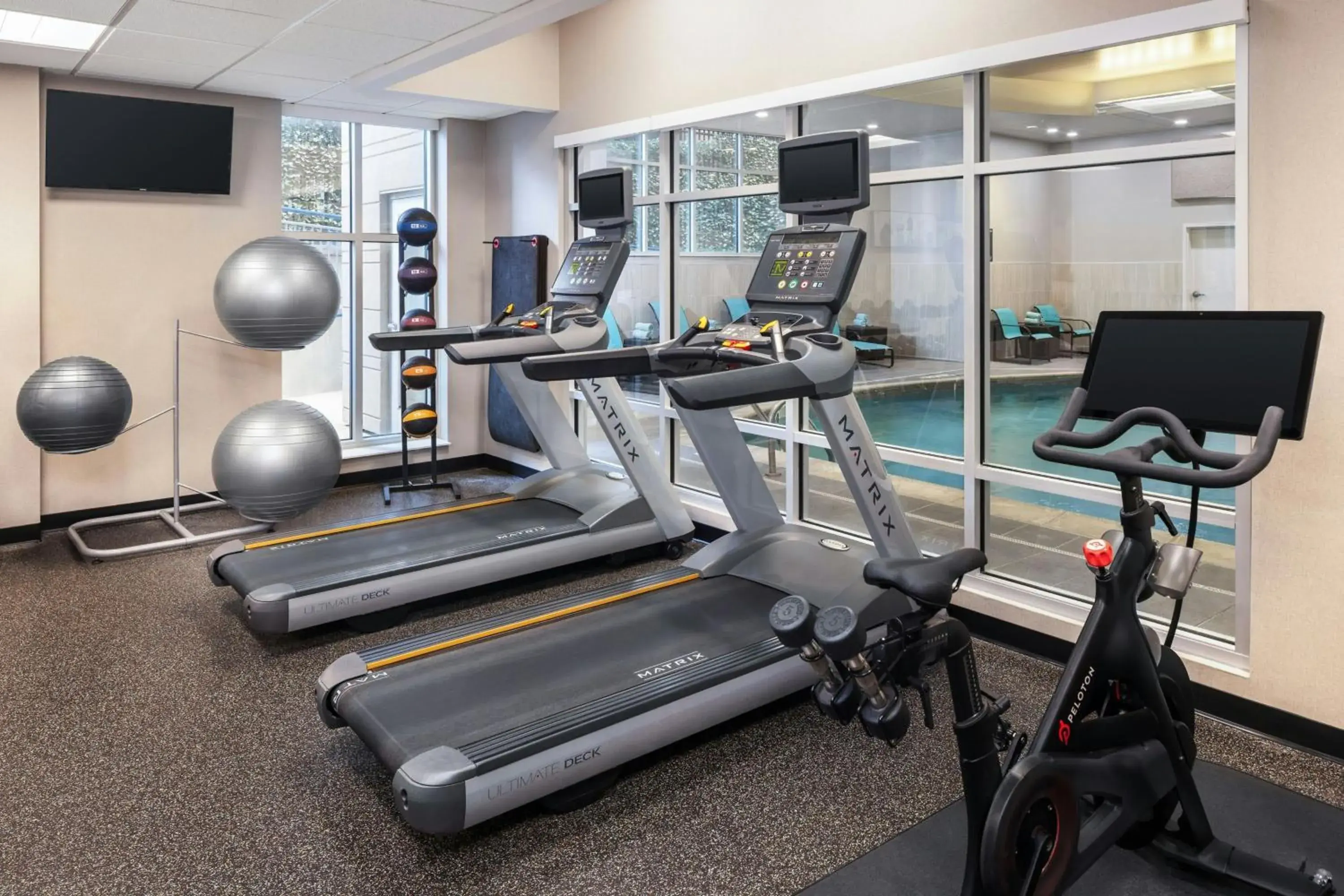 Fitness centre/facilities in Residence Inn by Marriott Ann Arbor Downtown Fitness centre/facilities in Residence Inn by Marriott Ann Arbor Downtown