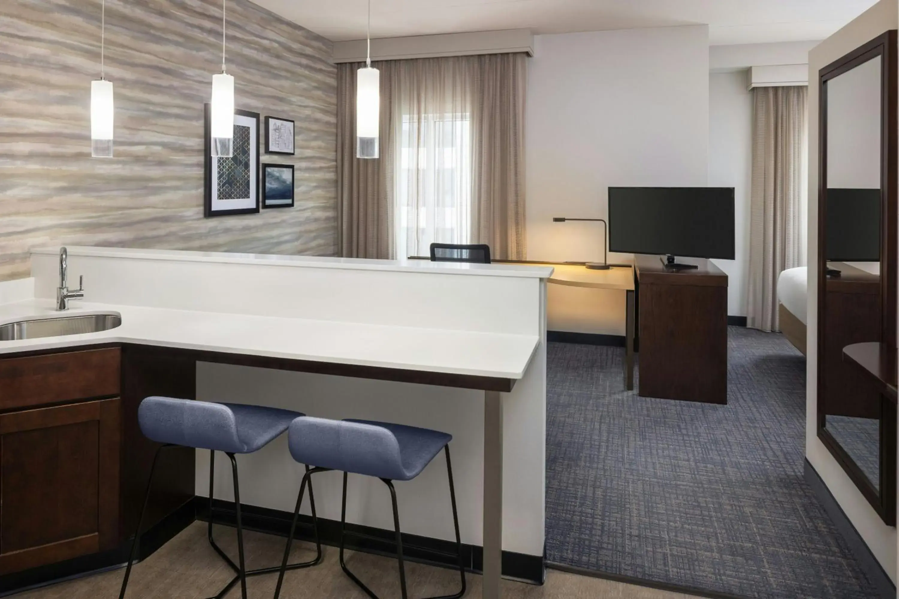 King Studio in Residence Inn by Marriott Ann Arbor Downtown King Studio in Residence Inn by Marriott Ann Arbor Downtown