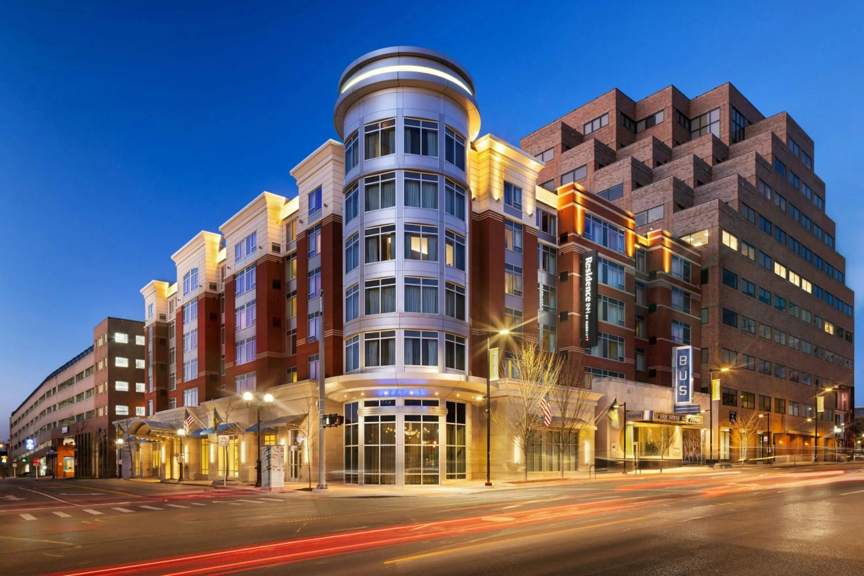 Property building in Residence Inn by Marriott Ann Arbor Downtown