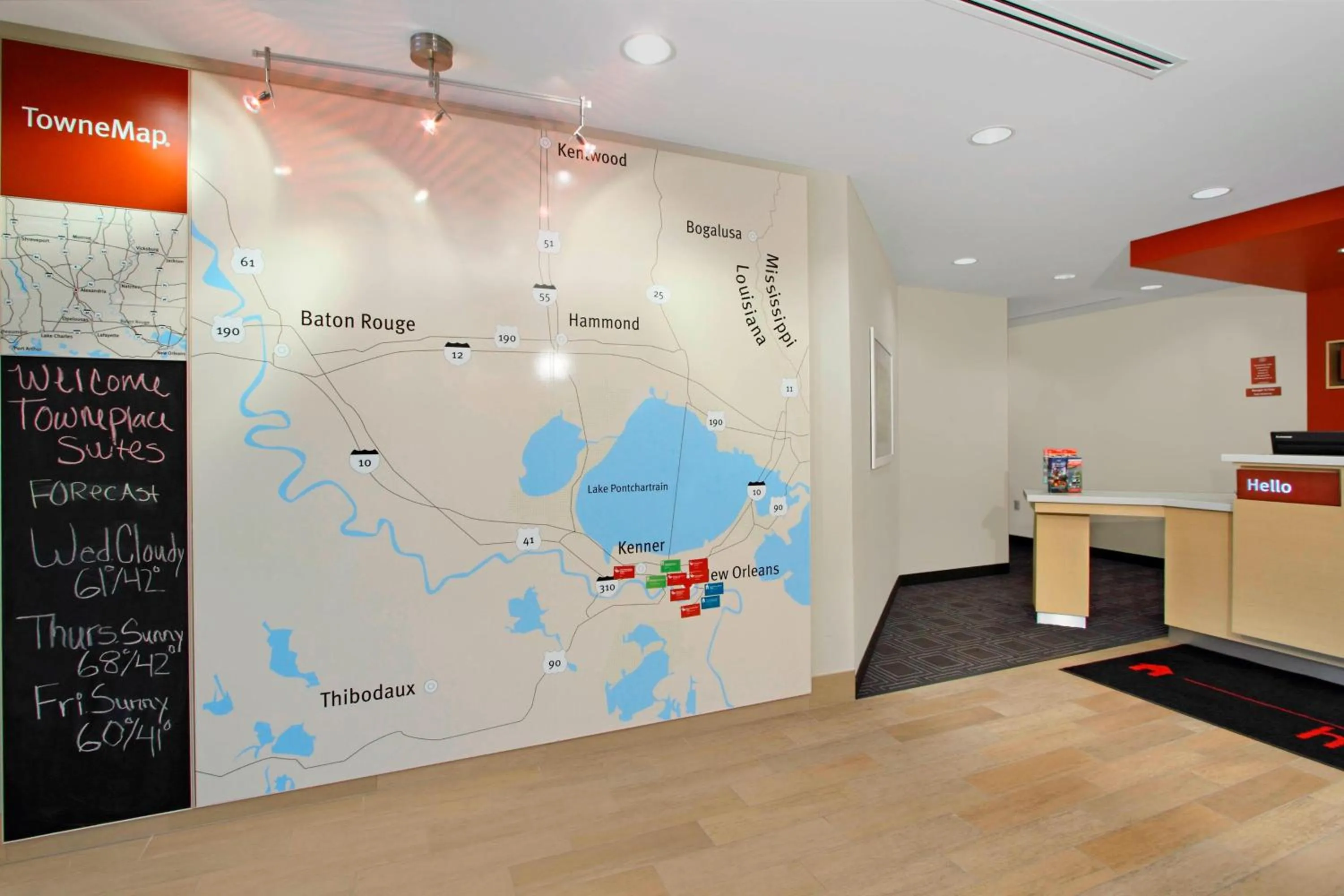 View (from property/room) in TownePlace Suites by Marriott New Orleans Harvey/West Bank