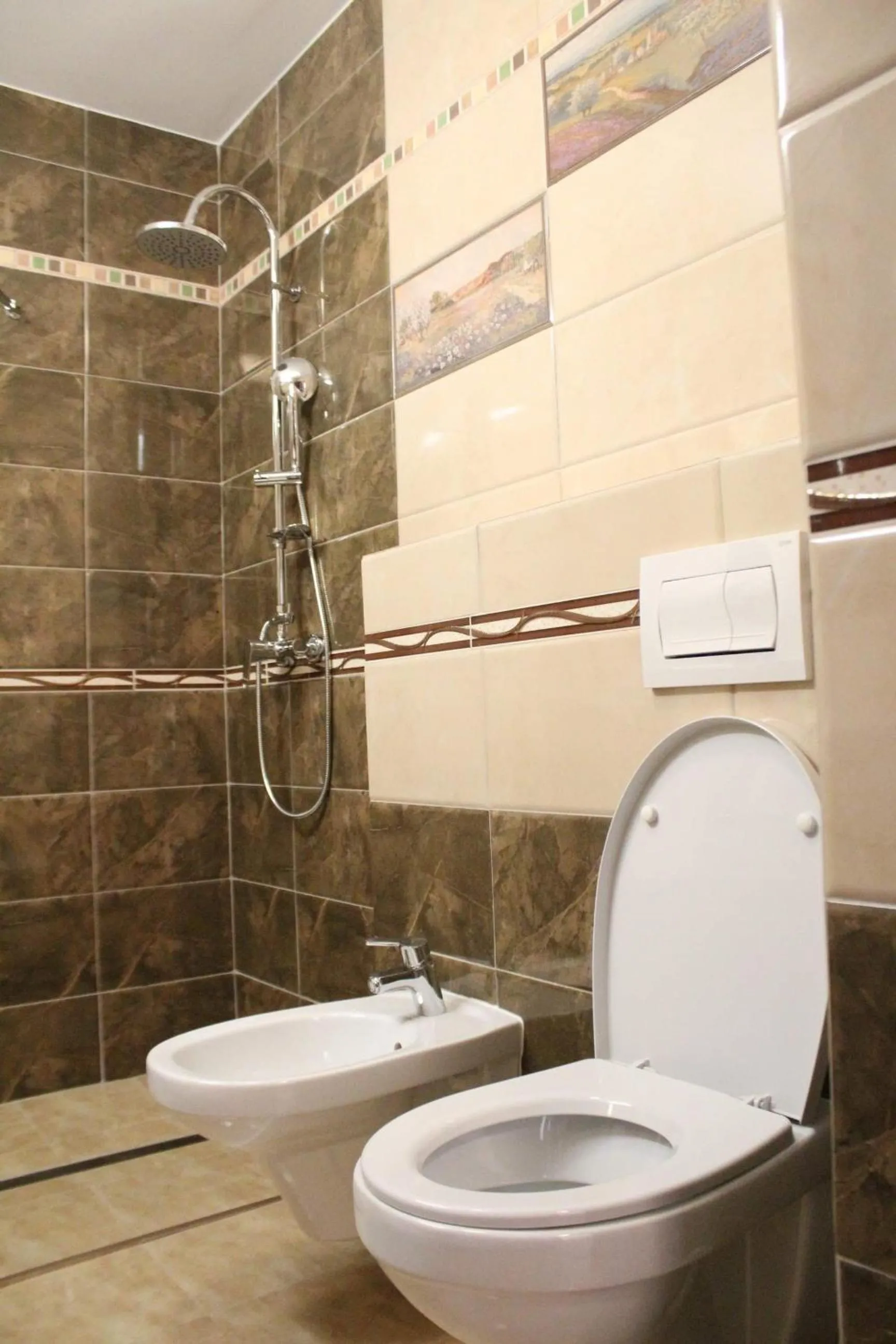 Toilet in Pensiunea Junior