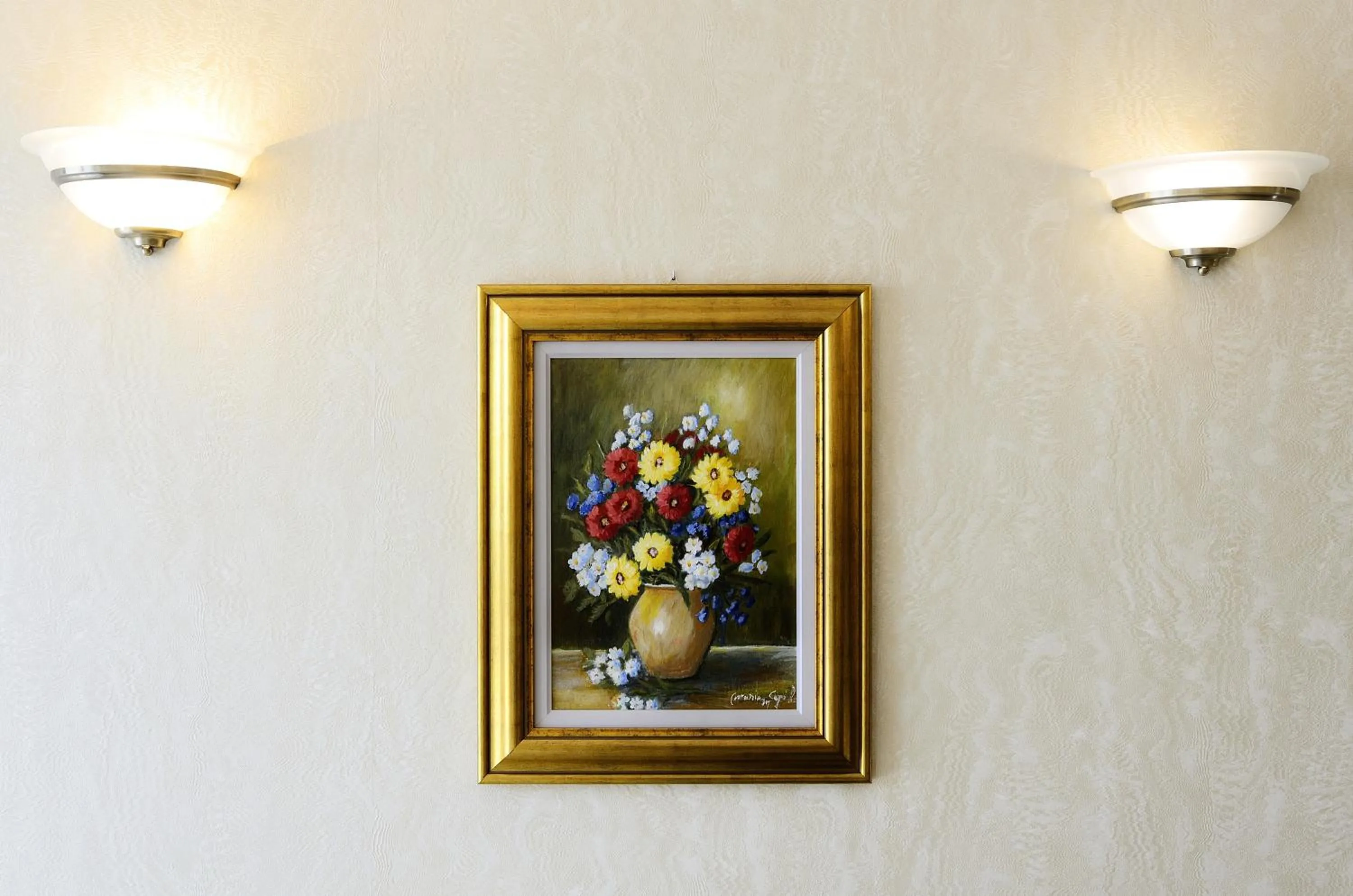 Decorative detail in Pensiunea Junior