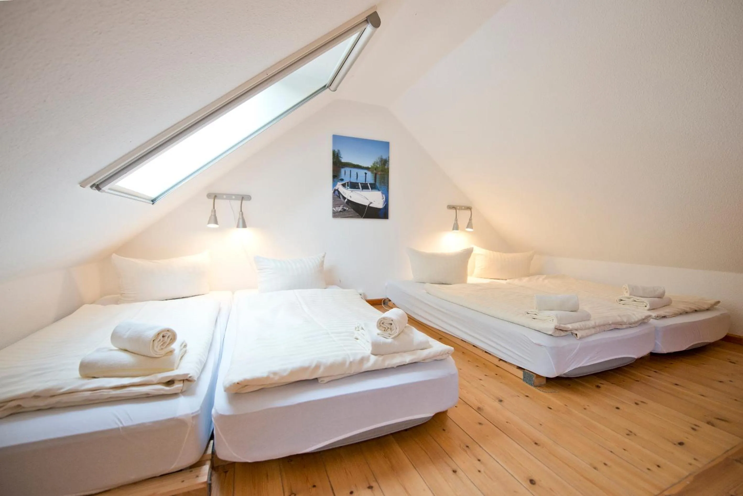 Bedroom, Bed in Müritzparadies - Feriendorf Alte Fahrt