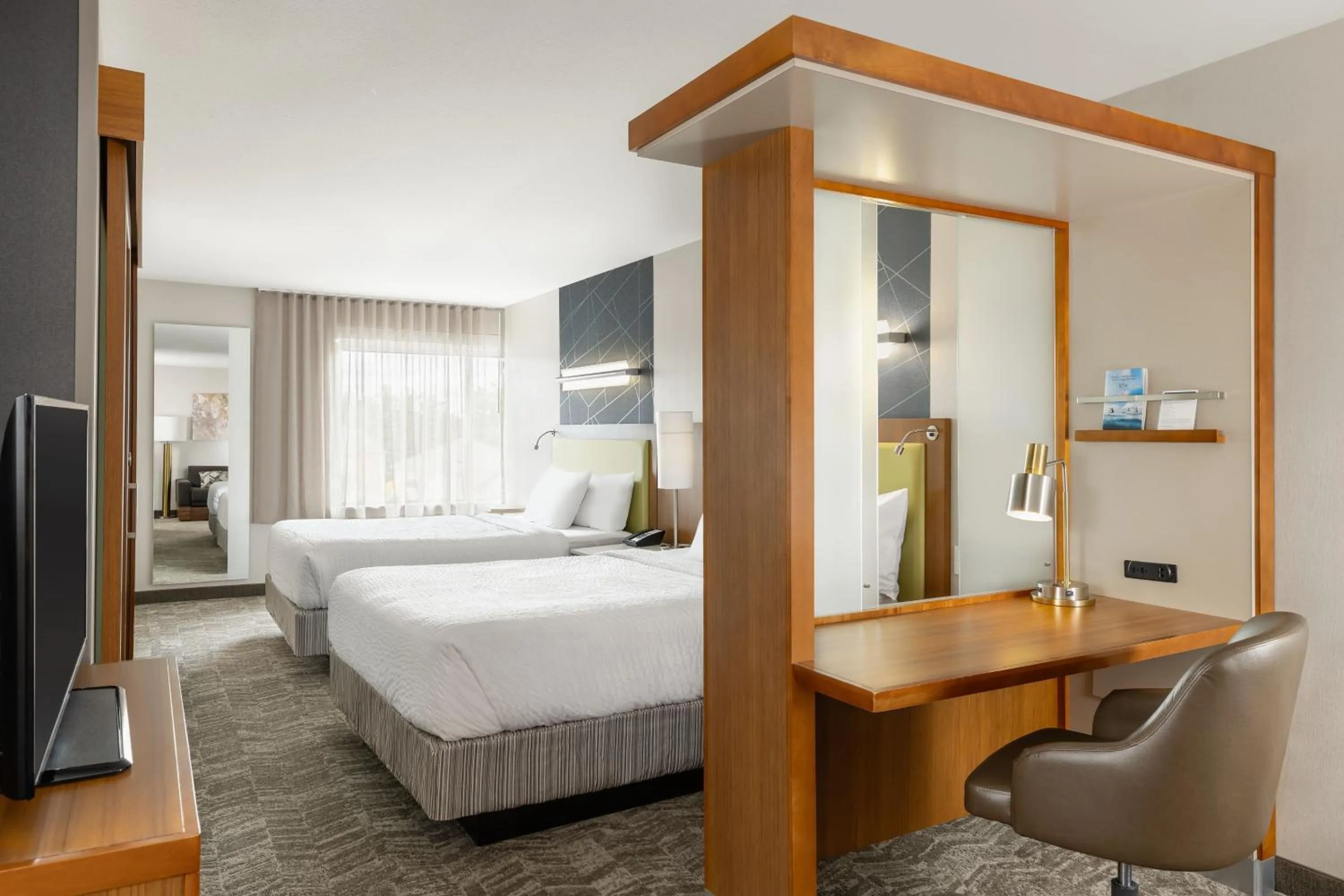 Bedroom, Bed in SpringHill Suites by Marriott Wisconsin Dells