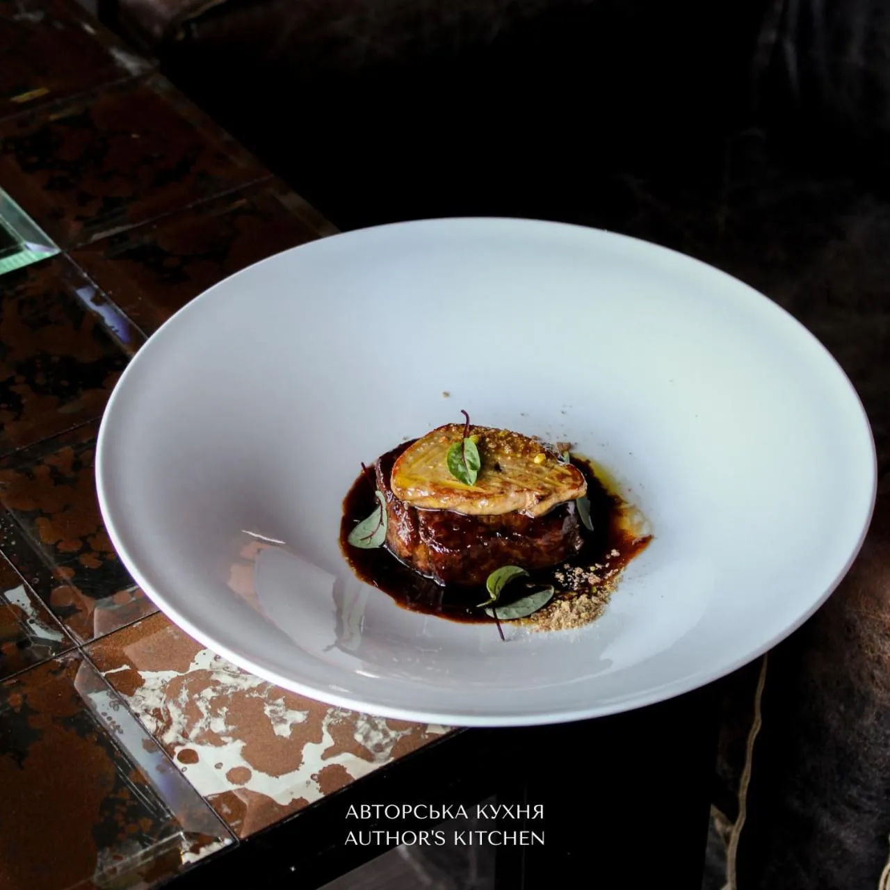 Food close-up in M1 Club Hotel