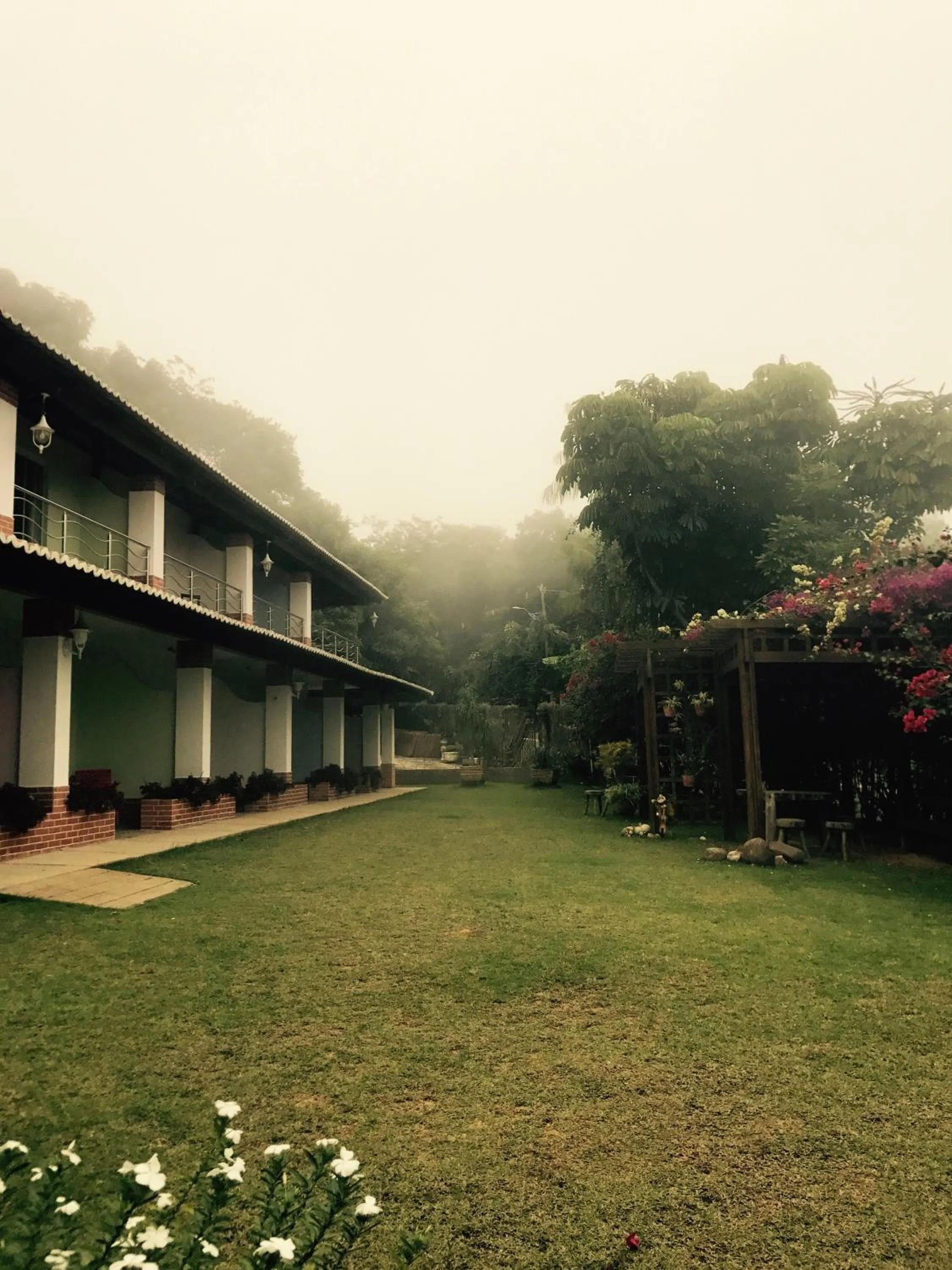 Garden in Pousada Gruta