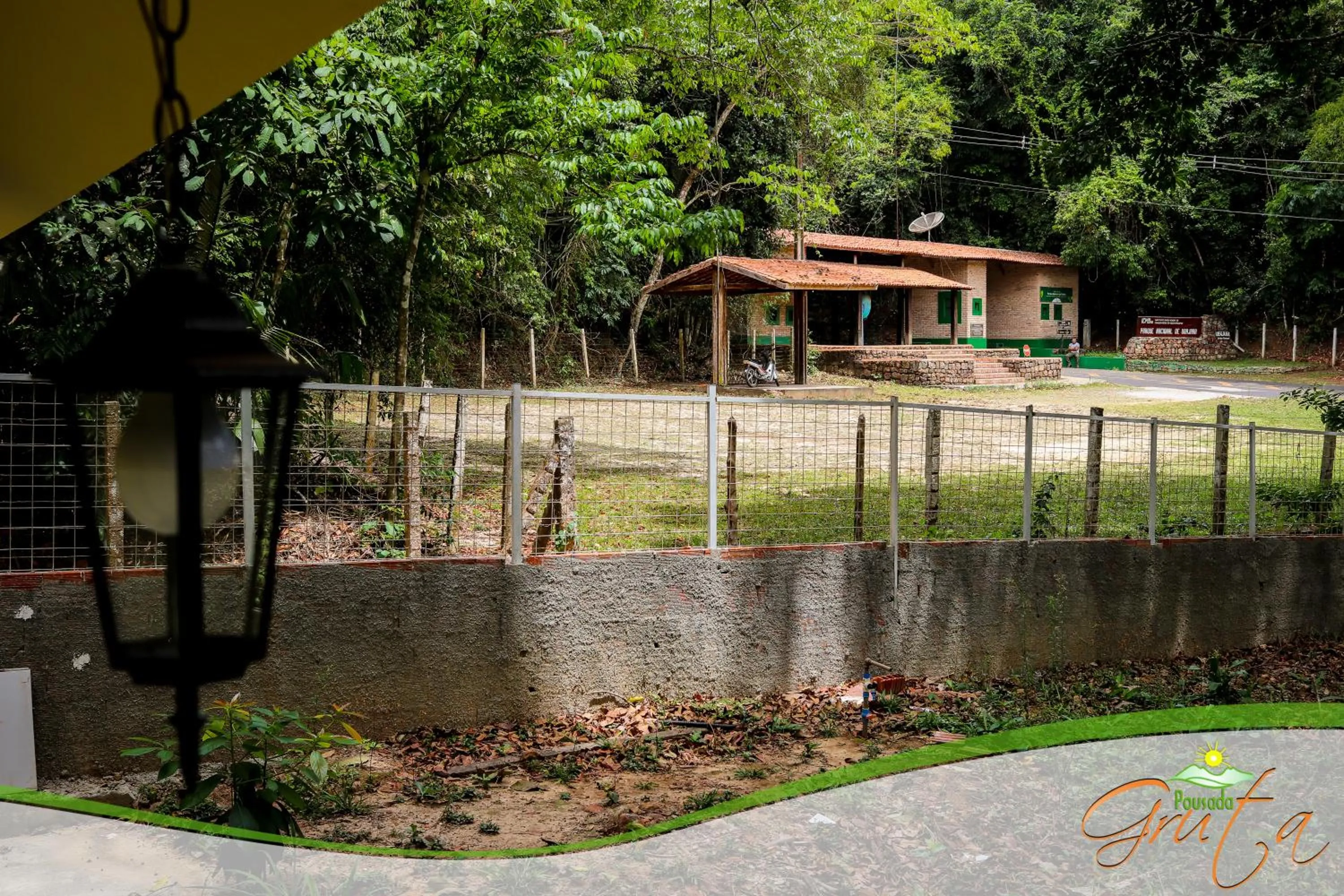 Garden in Pousada Gruta