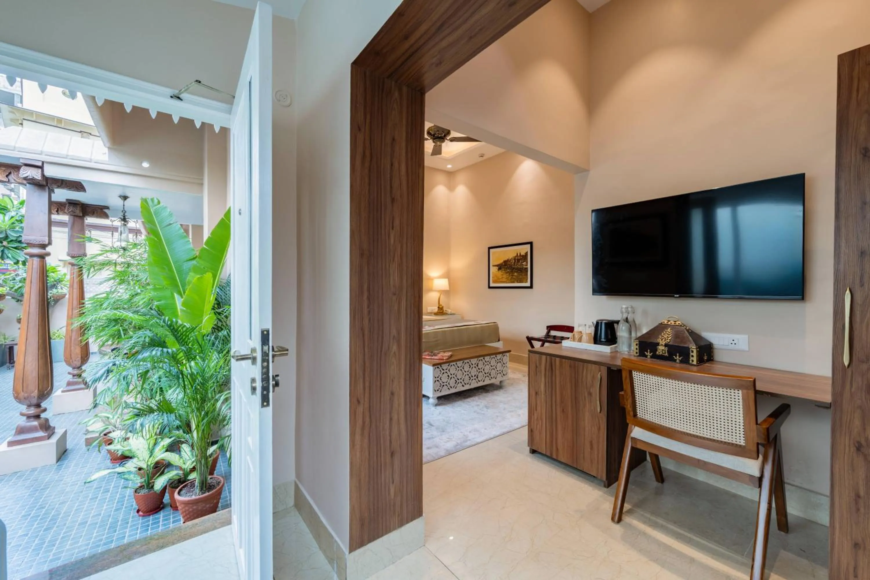 TV and multimedia in juSTa Luxe Kashi Parampara, Varanasi