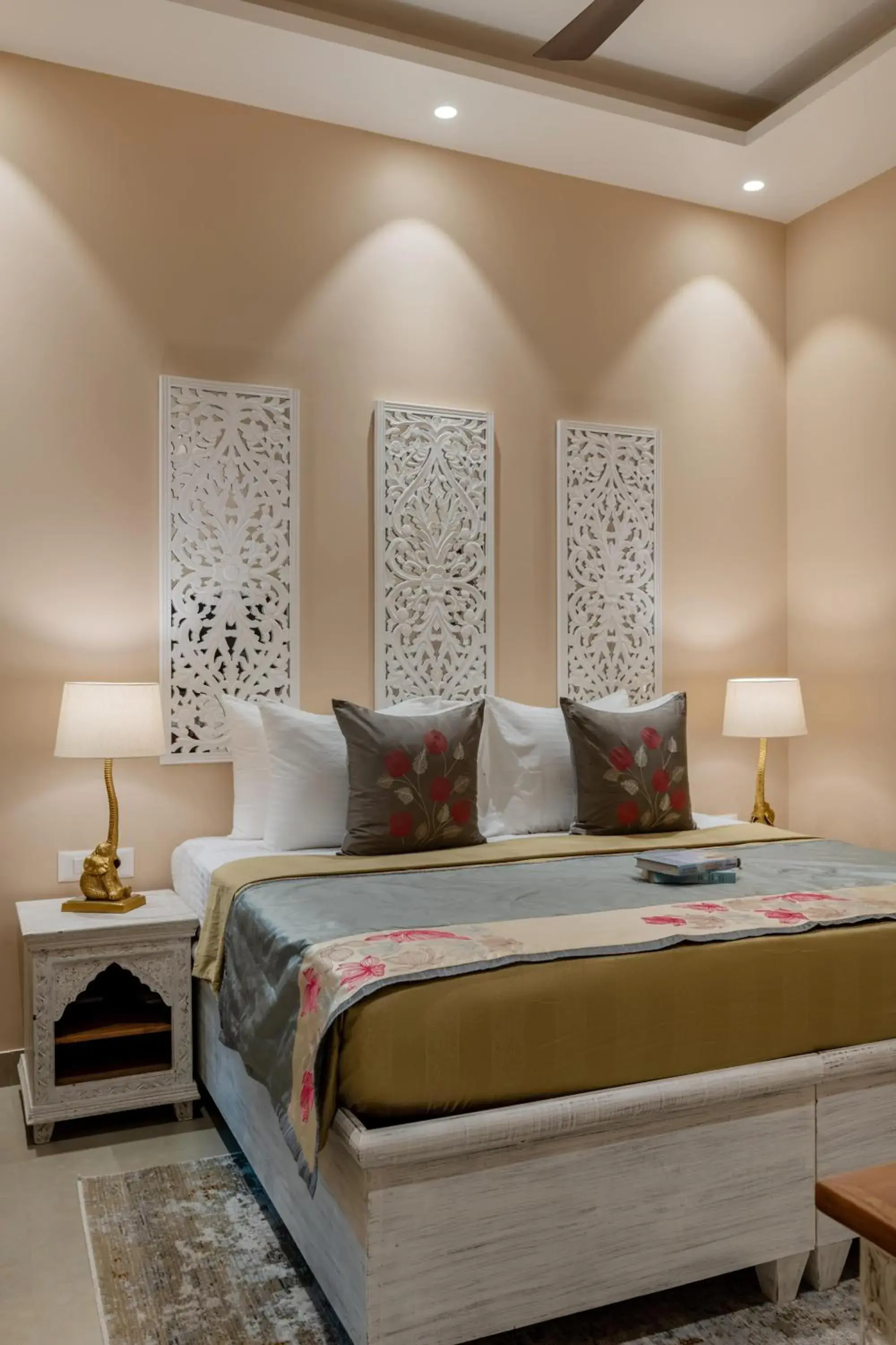 Deluxe Room: Enjoy Pandit-led Welcome Ceremony, Morning Havan in the courtyard, Holi Dip in the Ganges, Evening Hi-Tea, Live Music, Ganga Aarti experience by Boat, Live Banarasi Paan experience and more in juSTa Luxe Kashi Parampara, Varanasi Deluxe Room: Enjoy Pandit-led Welcome Ceremony, Morning Havan in the courtyard, Holi Dip in the Ganges, Evening Hi-Tea, Live Music, Ganga Aarti experience by Boat, Live Banarasi Paan experience and more in juSTa Luxe Kashi Parampara, Varanasi