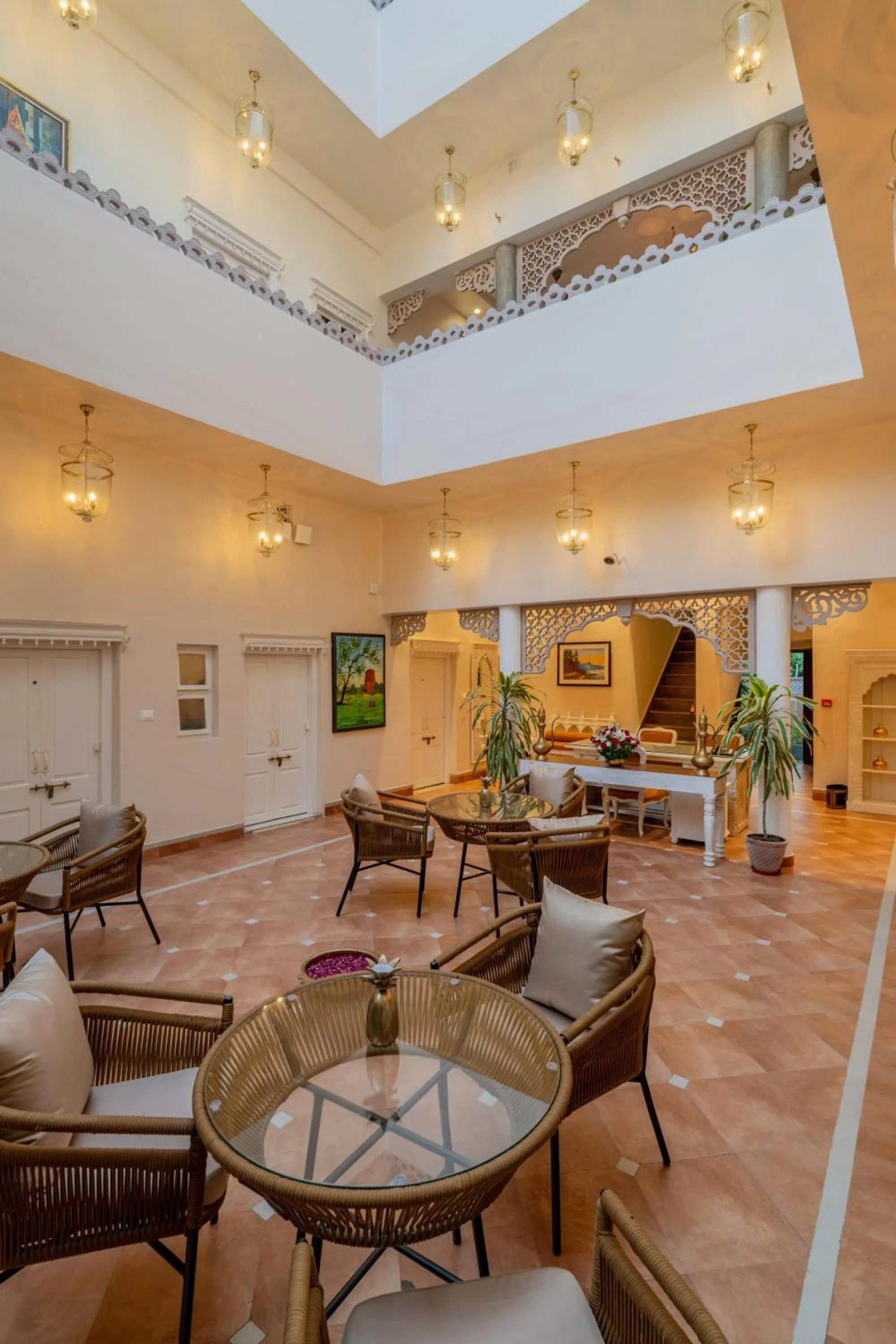 Lobby or reception in juSTa Luxe Kashi Parampara, Varanasi