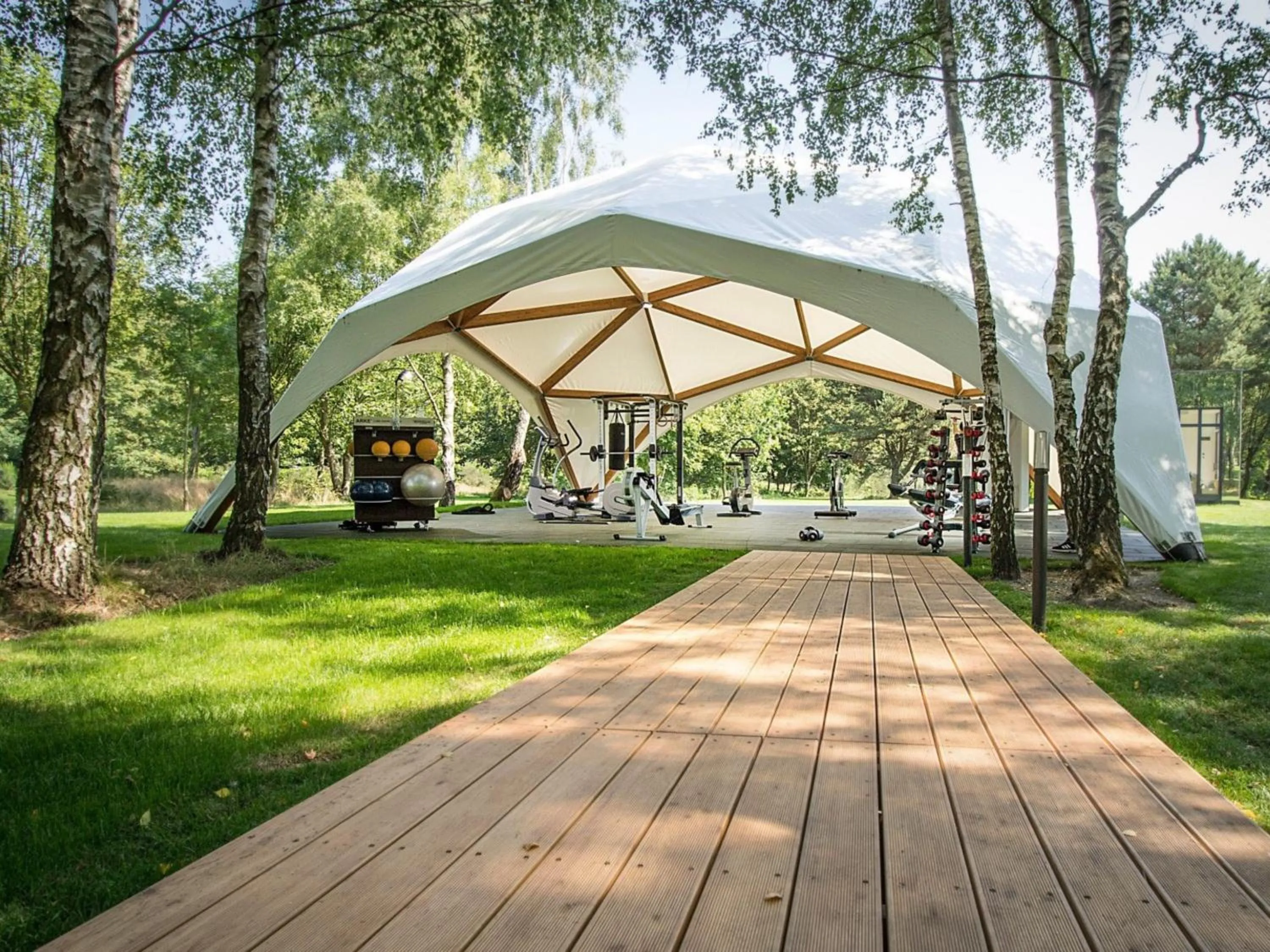 Fitness centre/facilities in Rosevia Resort & Spa