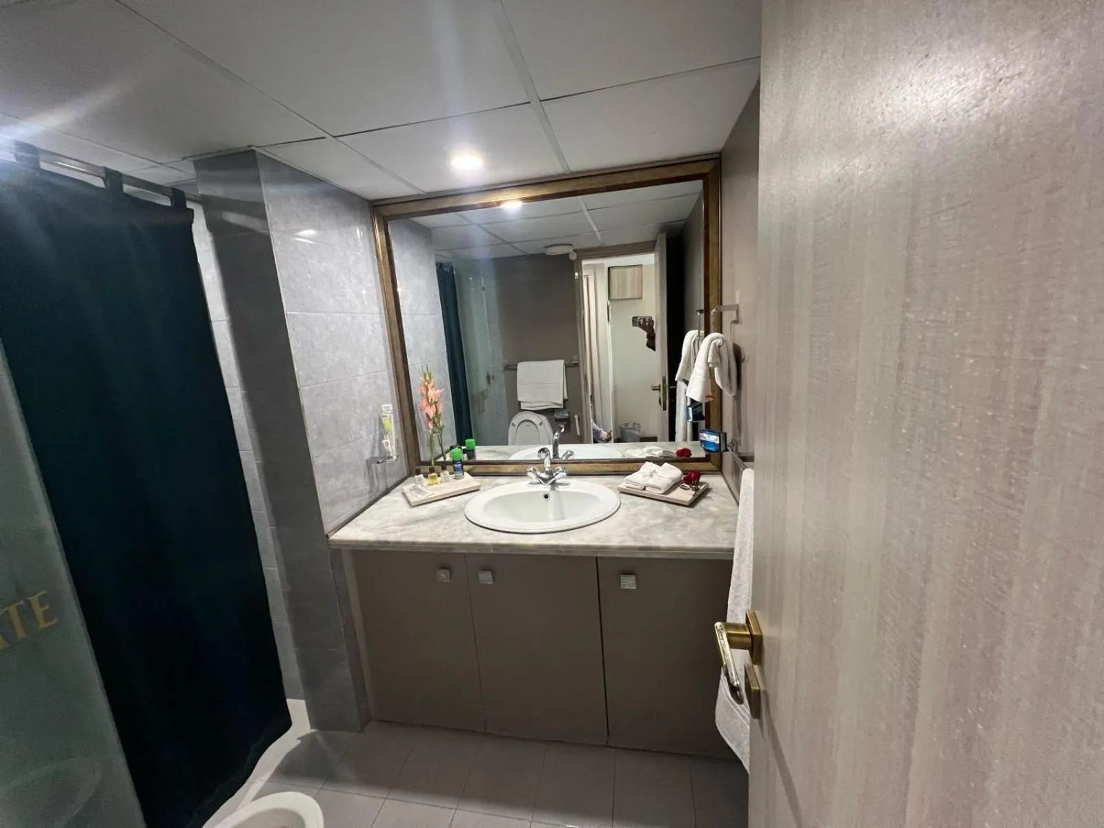 Shower in Airport Hotel