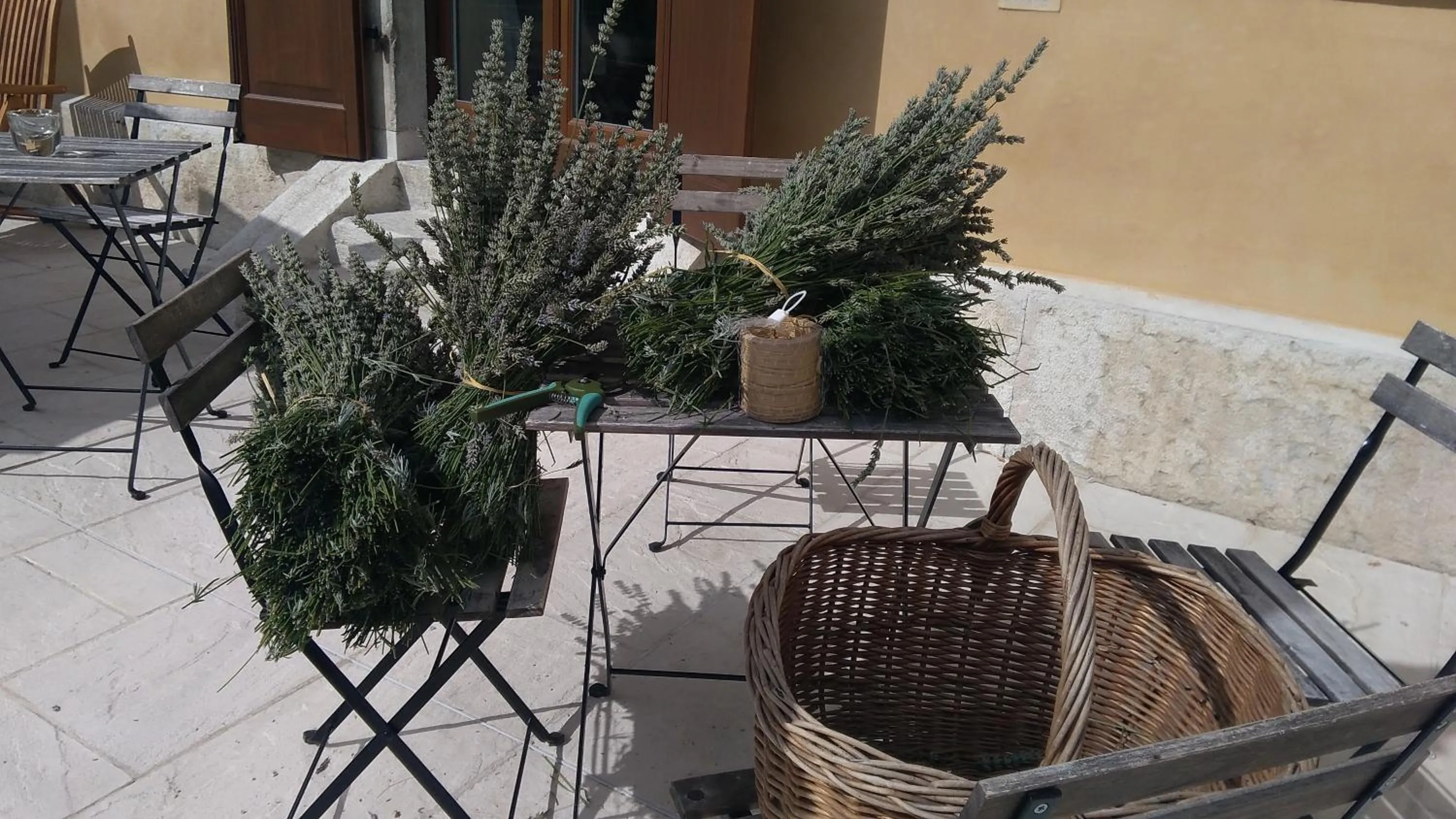 Patio in La Villa degli Orti