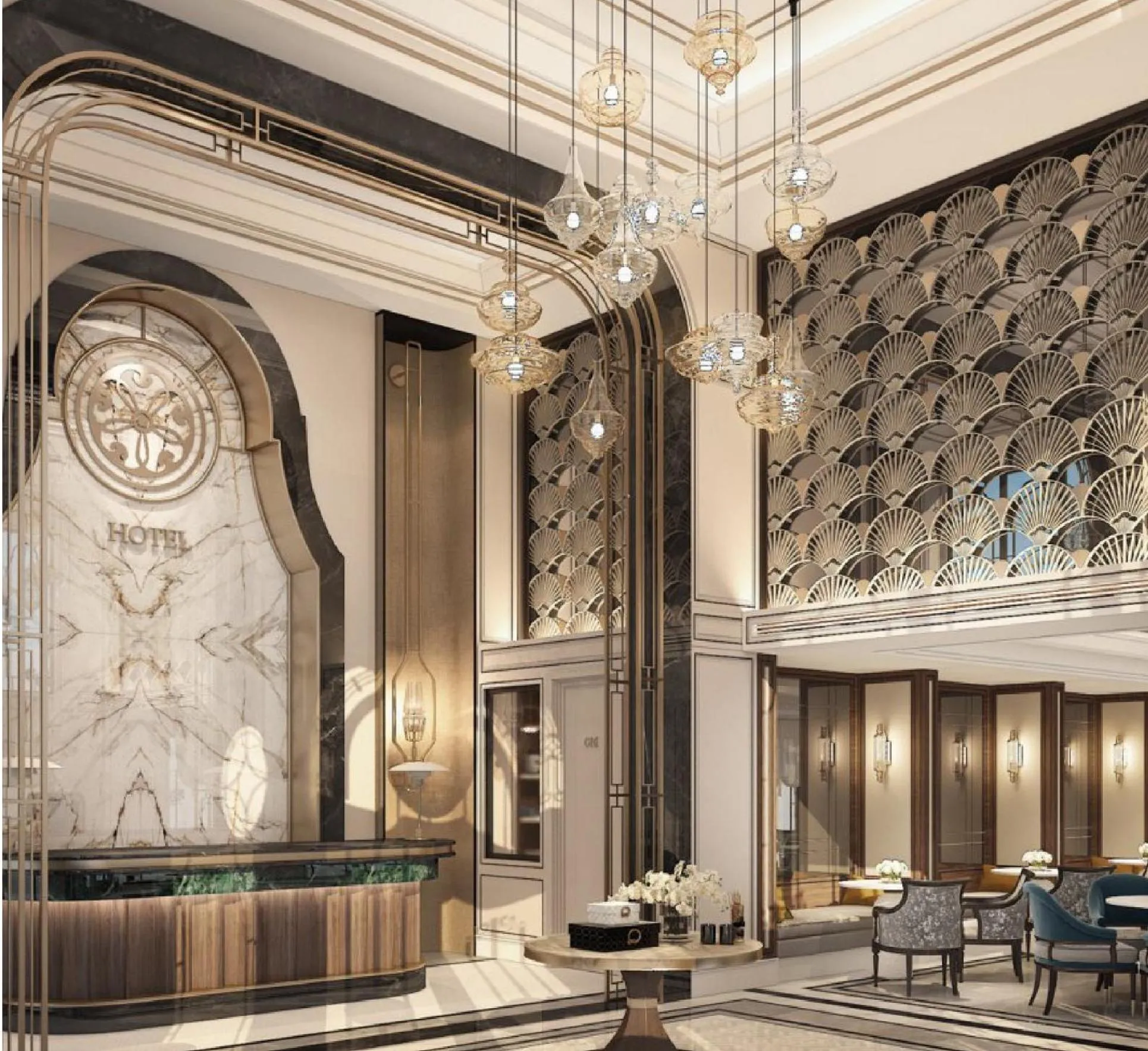 Lobby or reception in Proverb Hotel Hanoi