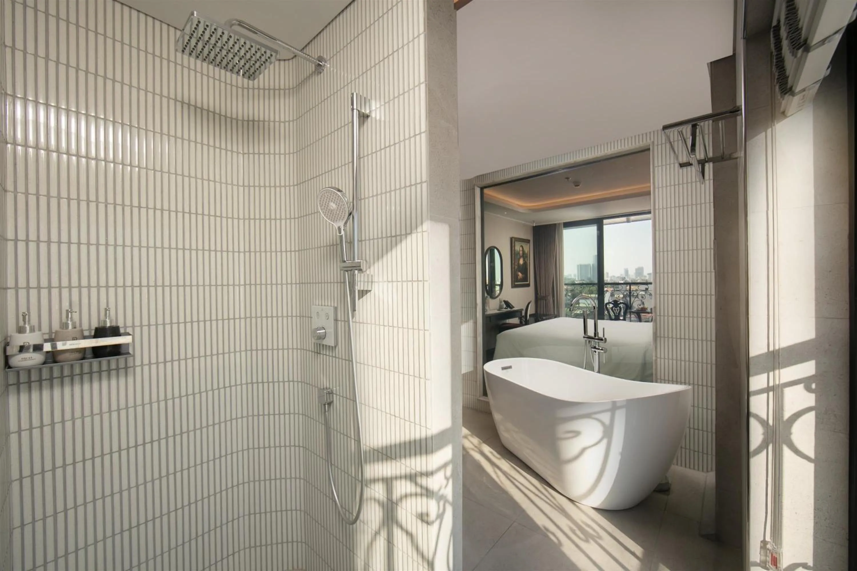 Bathroom in Proverb Hotel Hanoi