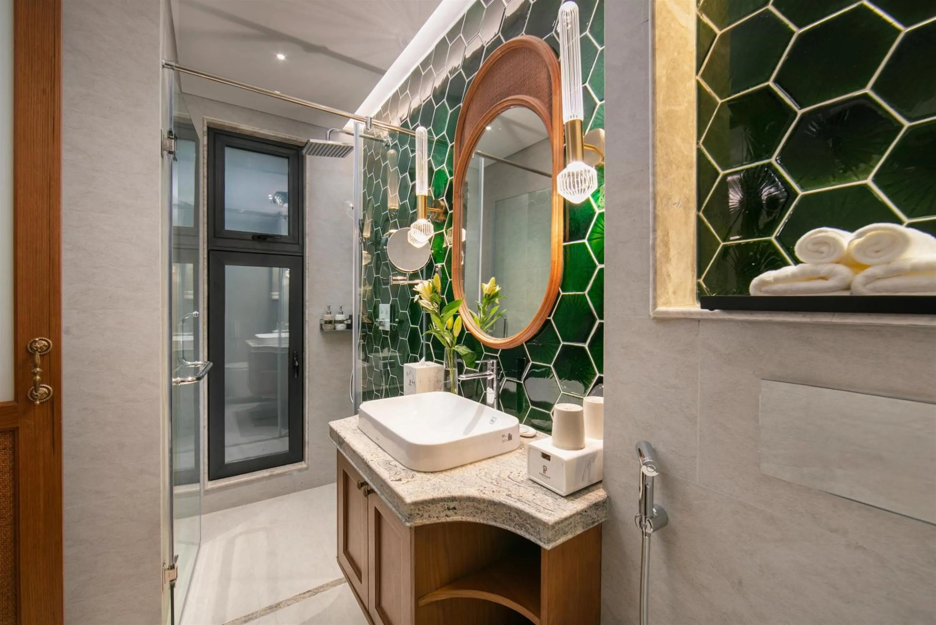 Bathroom in Proverb Hotel Hanoi