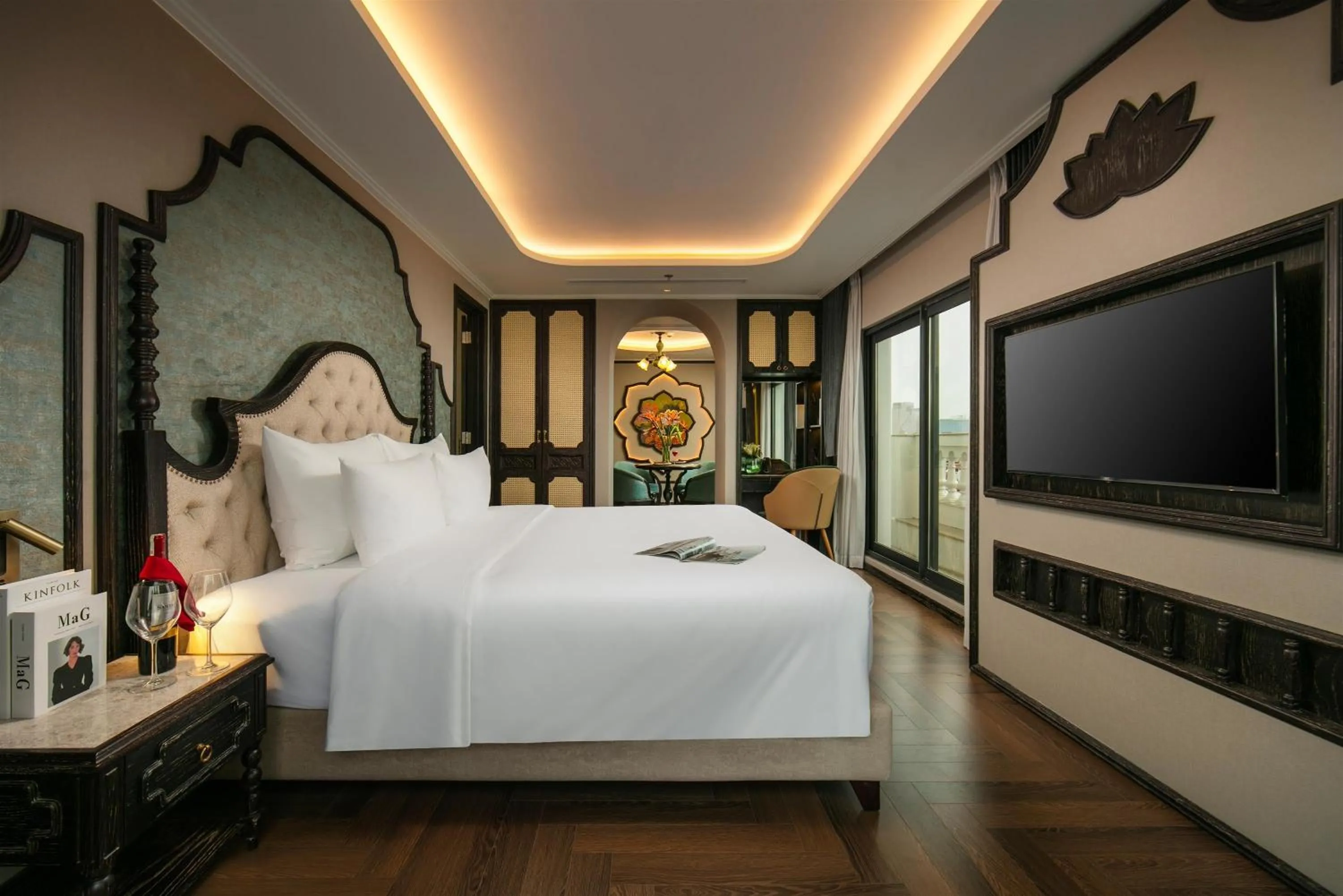 Bed in Proverb Hotel Hanoi