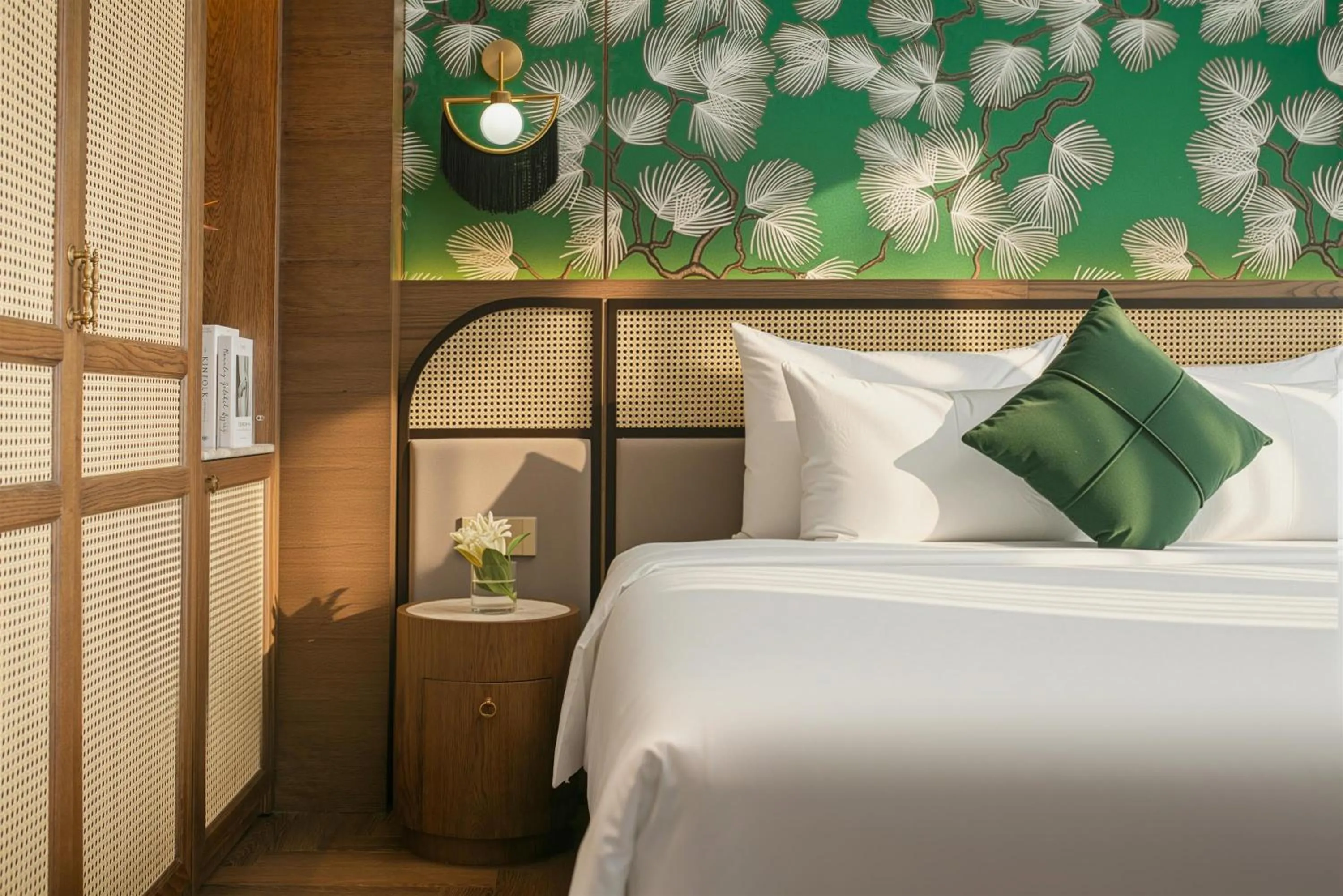 Bed in Proverb Hotel Hanoi